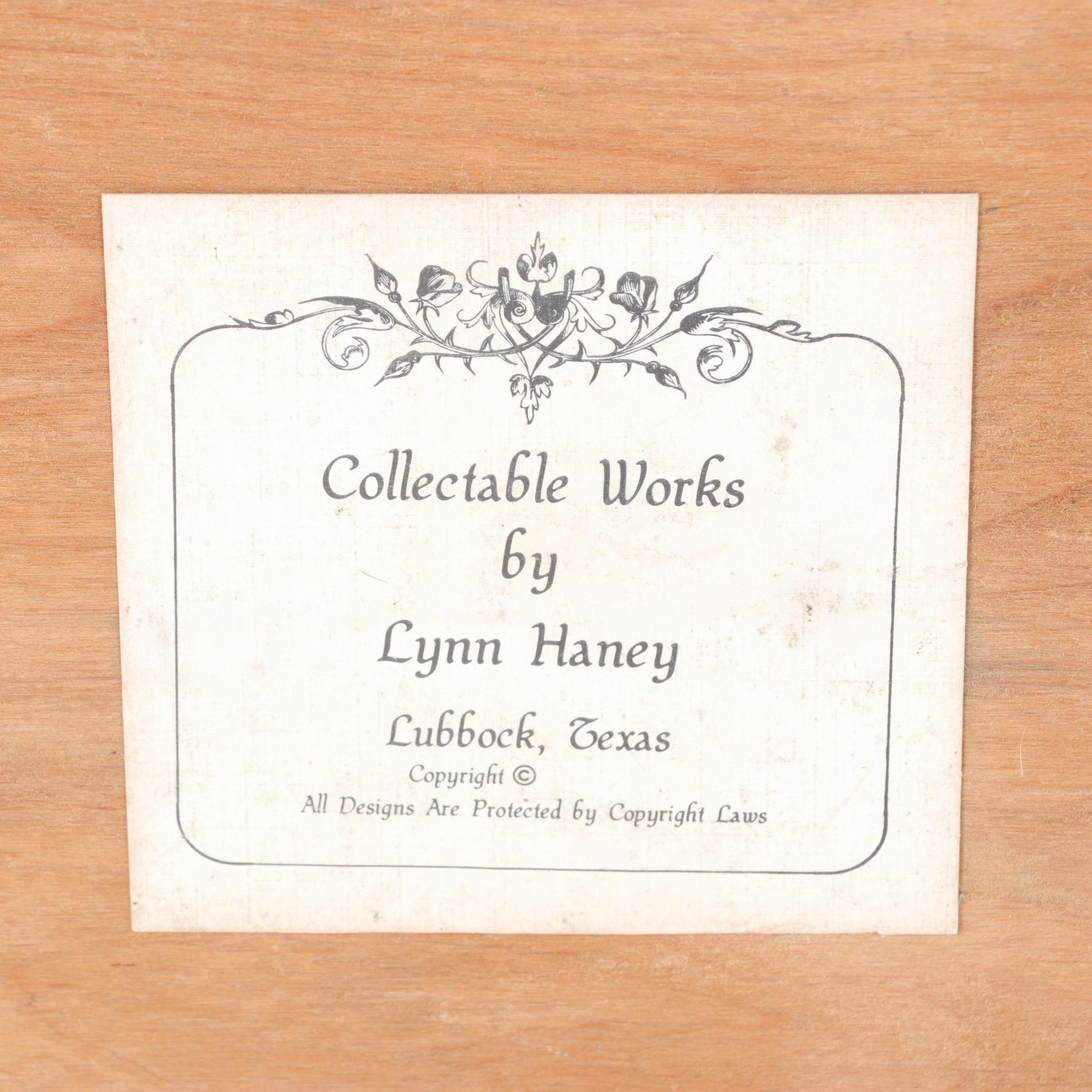 Lynn Haney Santa Figurine, Late 20th Century