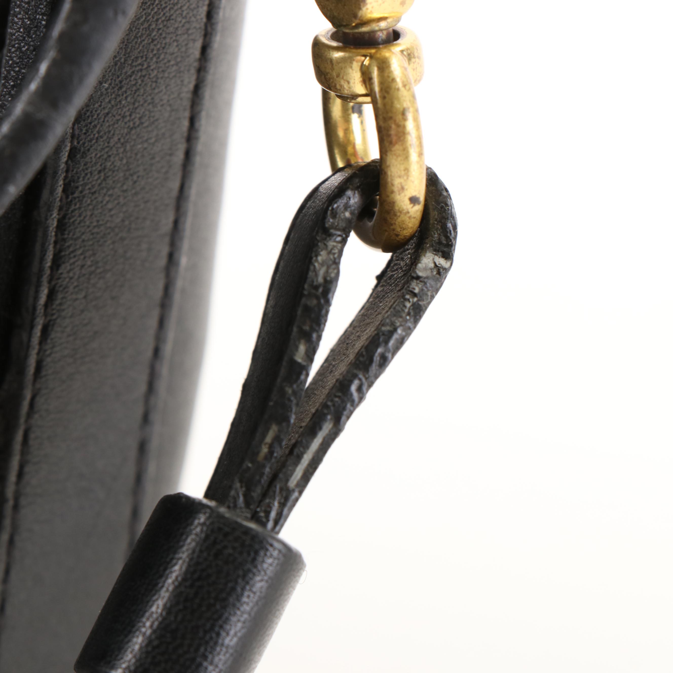 Chloé Roy Embroidered Mini Horse Leather Bucket Bag