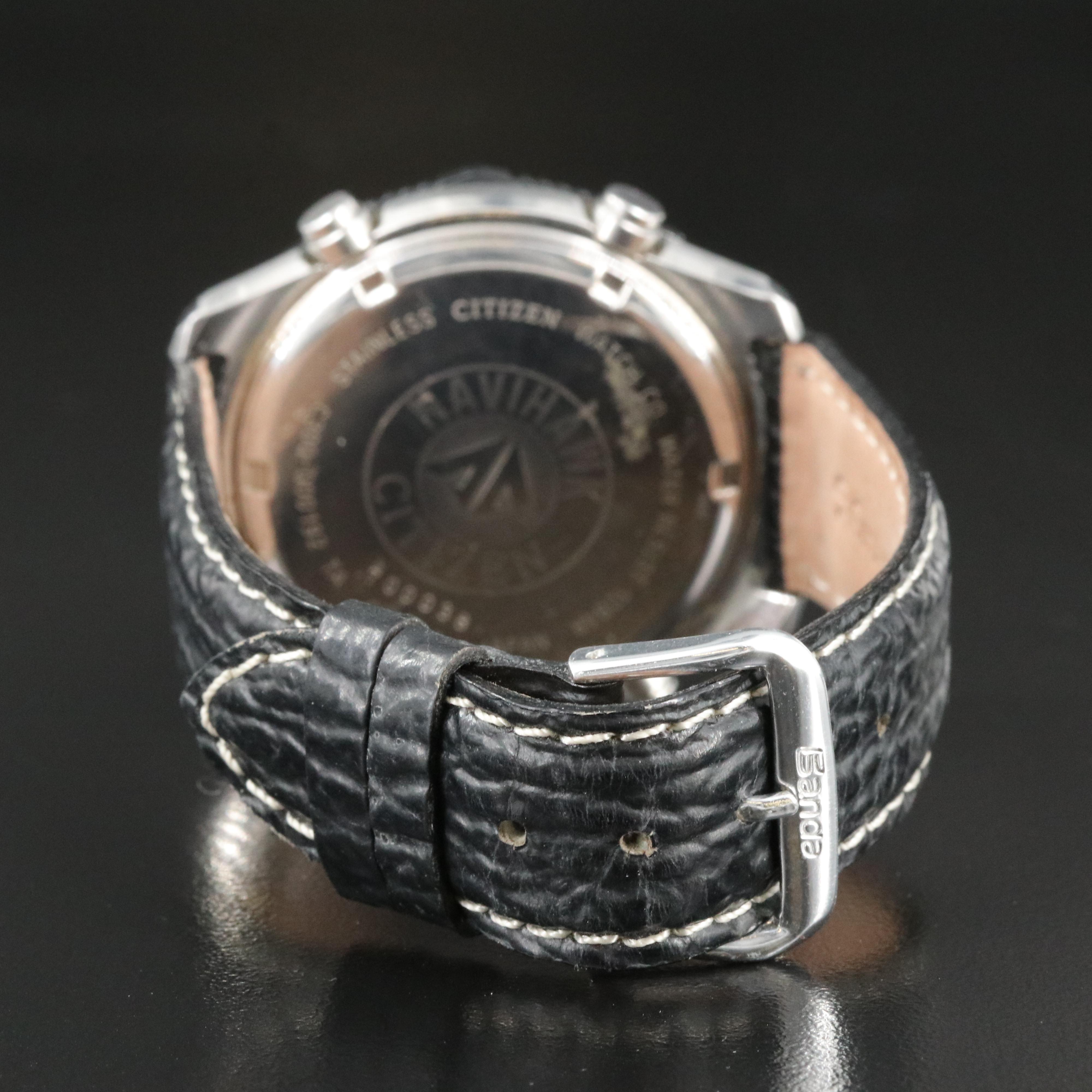 Citizen World Time Chronograph Navihawk Watch