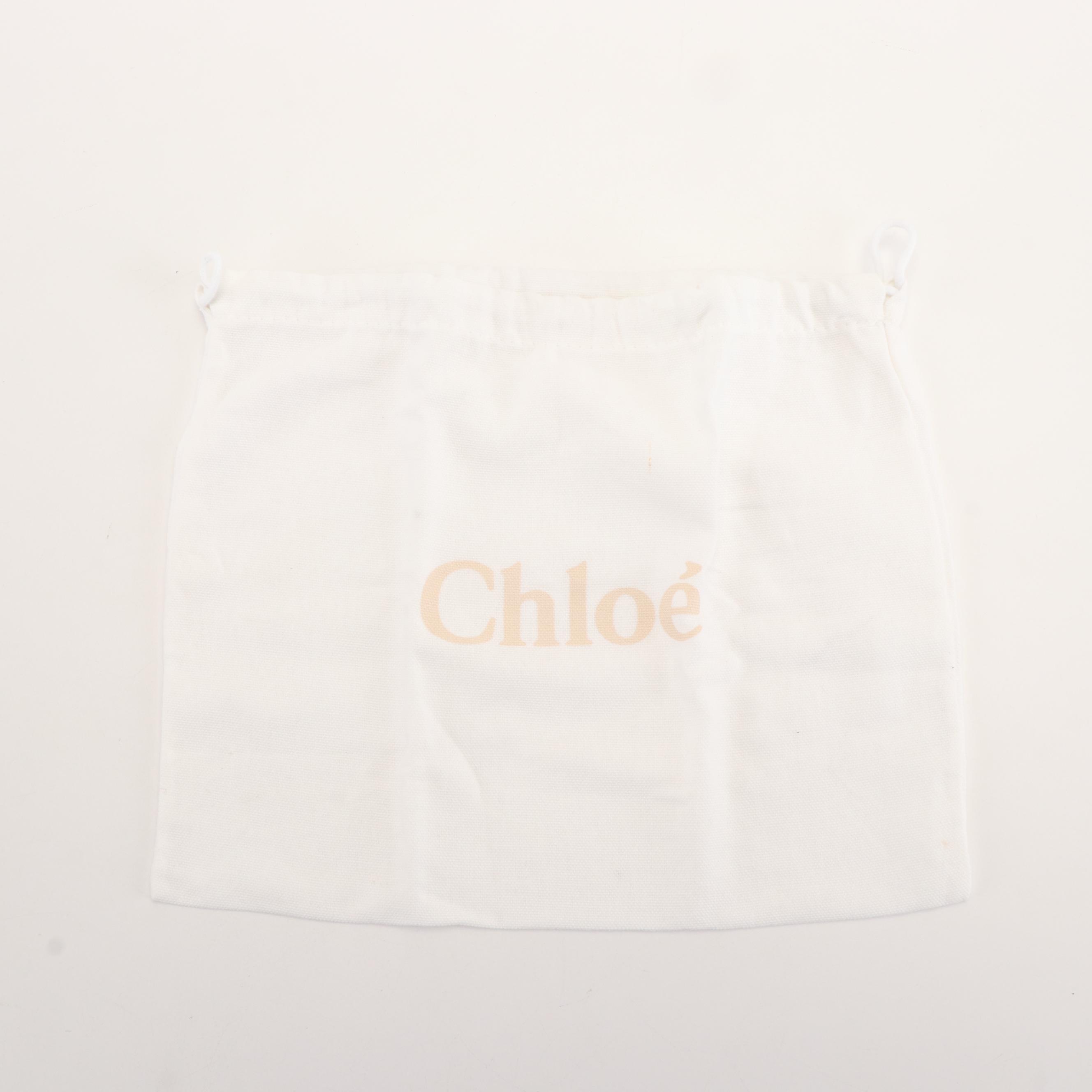 Chloé 'C' Crossbody Belt Bag in Brown Suede and Leather