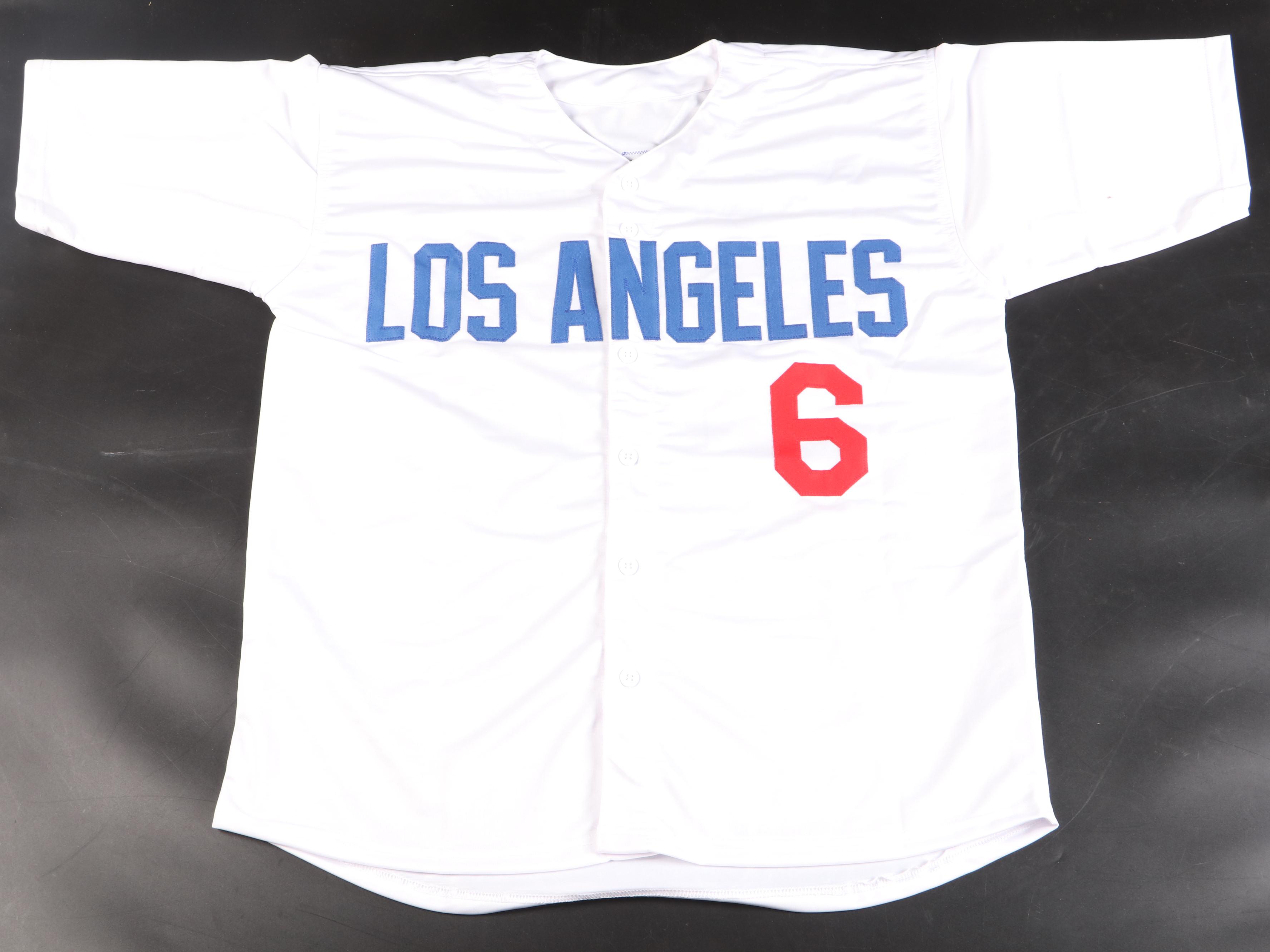 Steve Garvey Signed Los Angeles Dodgers Baseball Jersey