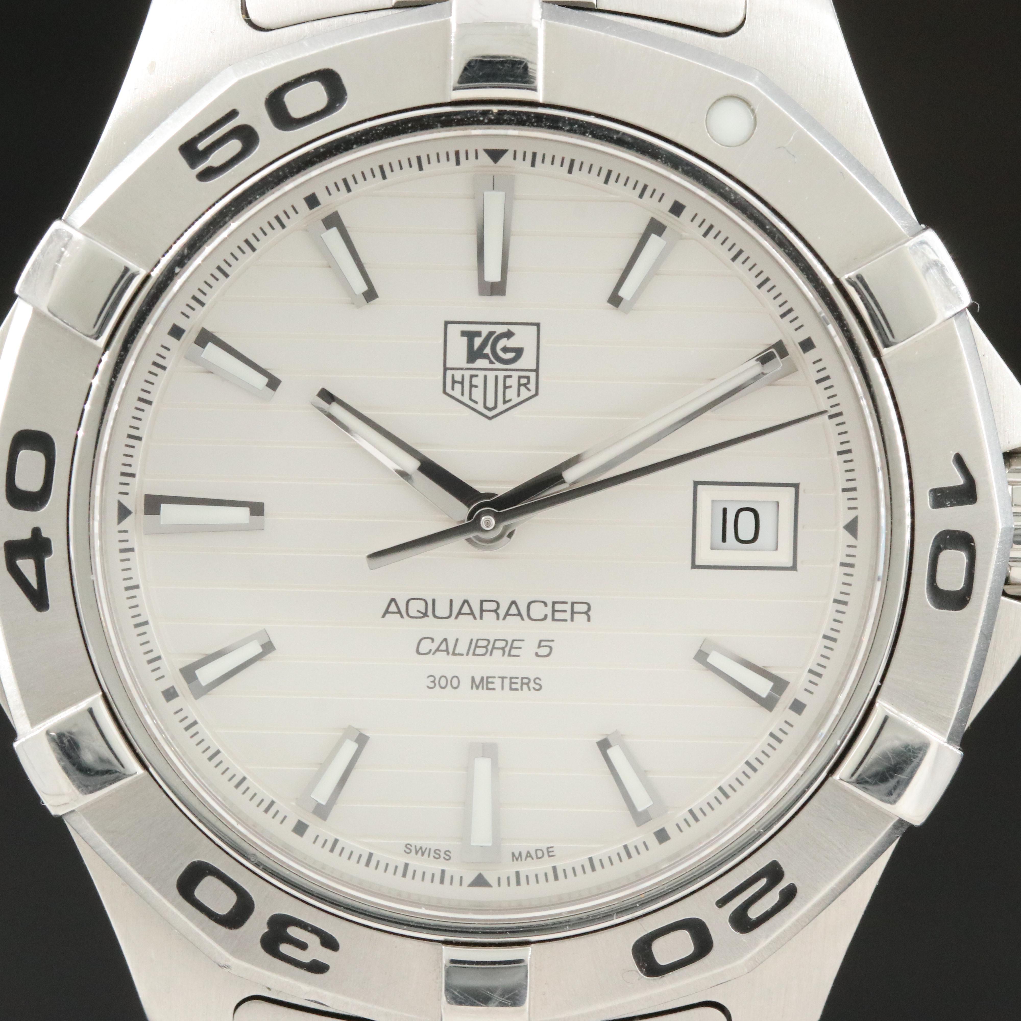 TAG Heuer Aquaracer Calibre 5 41mm Steel Automatic Watch