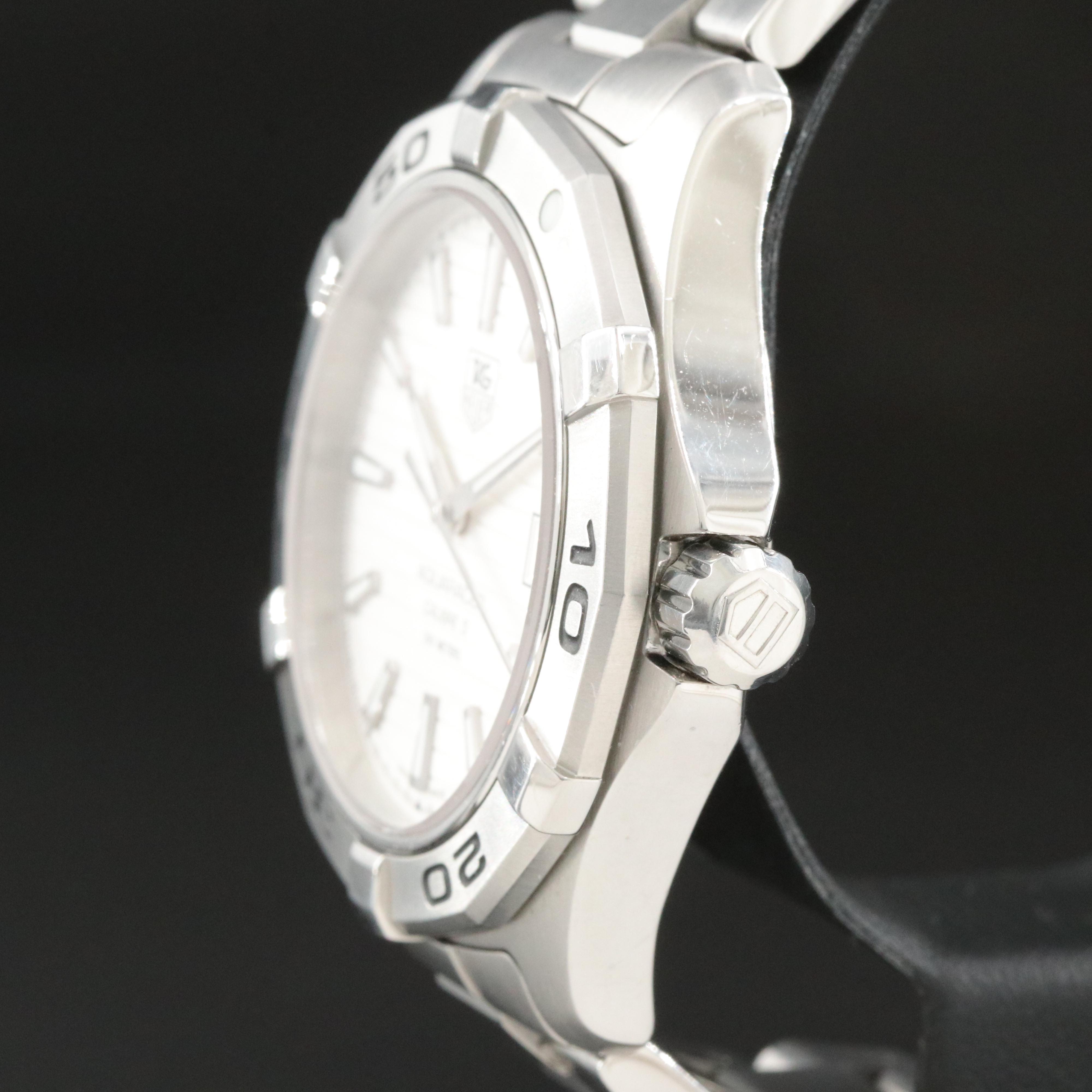 TAG Heuer Aquaracer Calibre 5 41mm Steel Automatic Watch