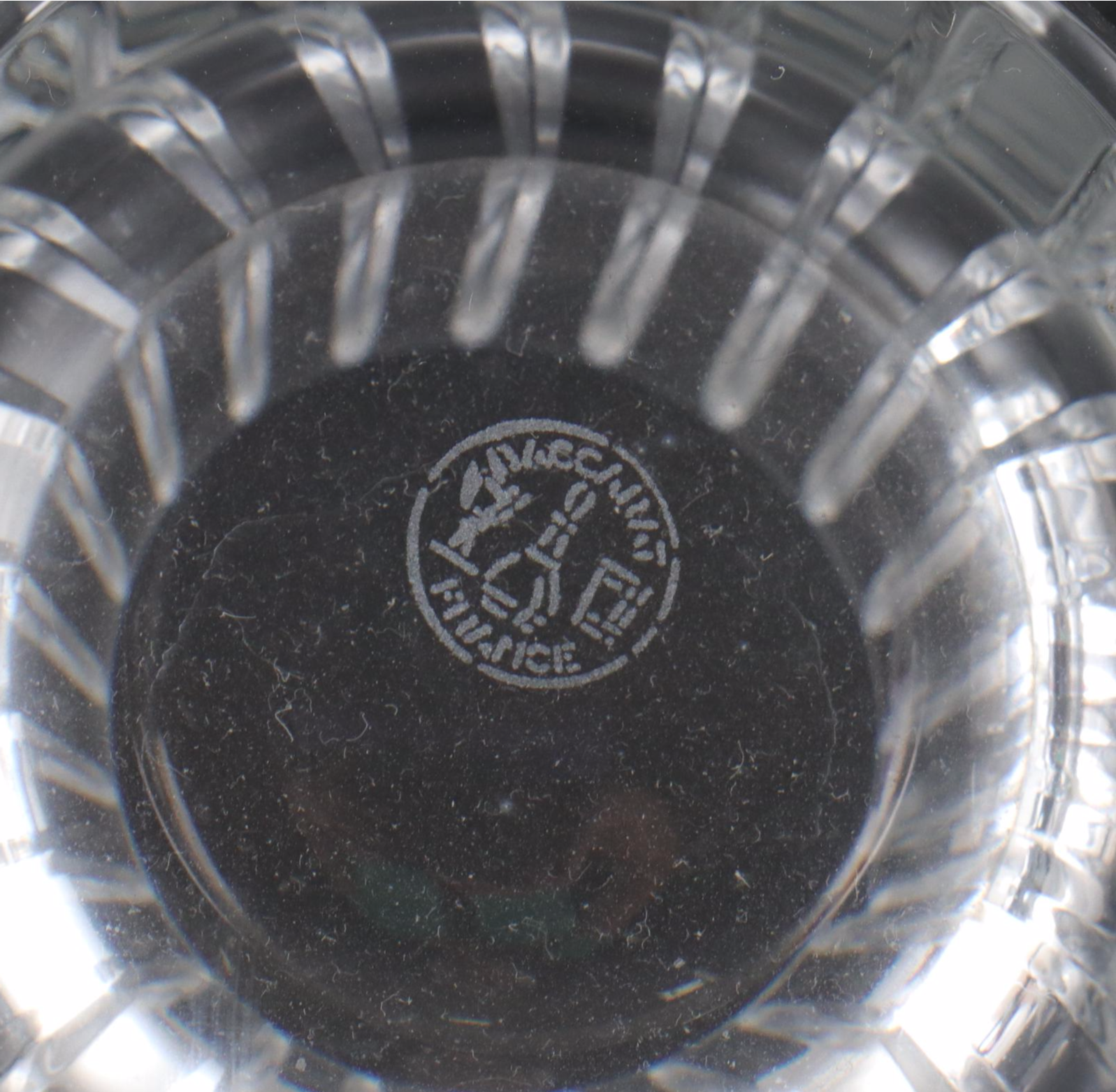 Baccarat Crystal Ice Bucket with Highball and Lowball Glasses