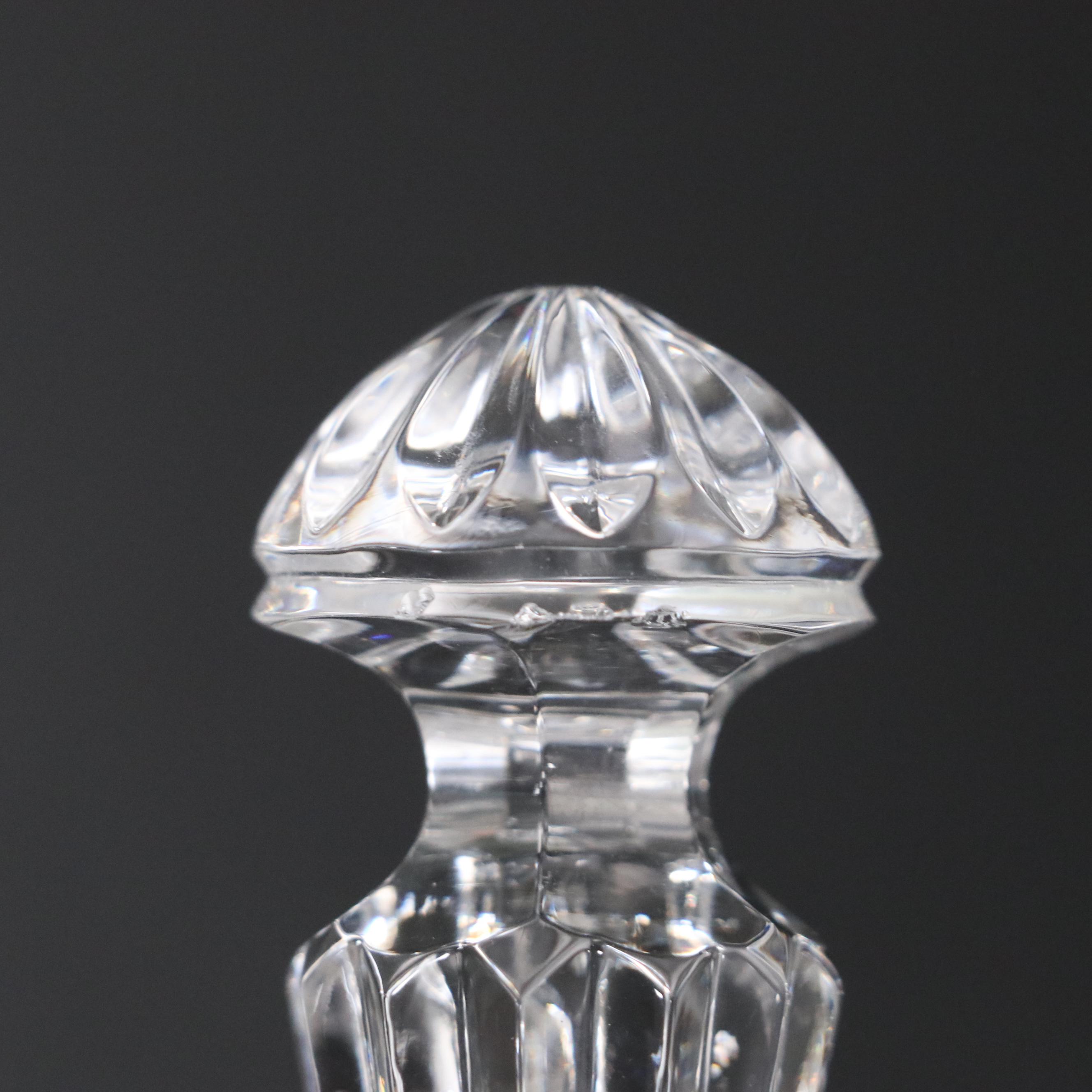 Waterford Crystal and Stainless Steel Cake Servers with Porcelain Handle Knife