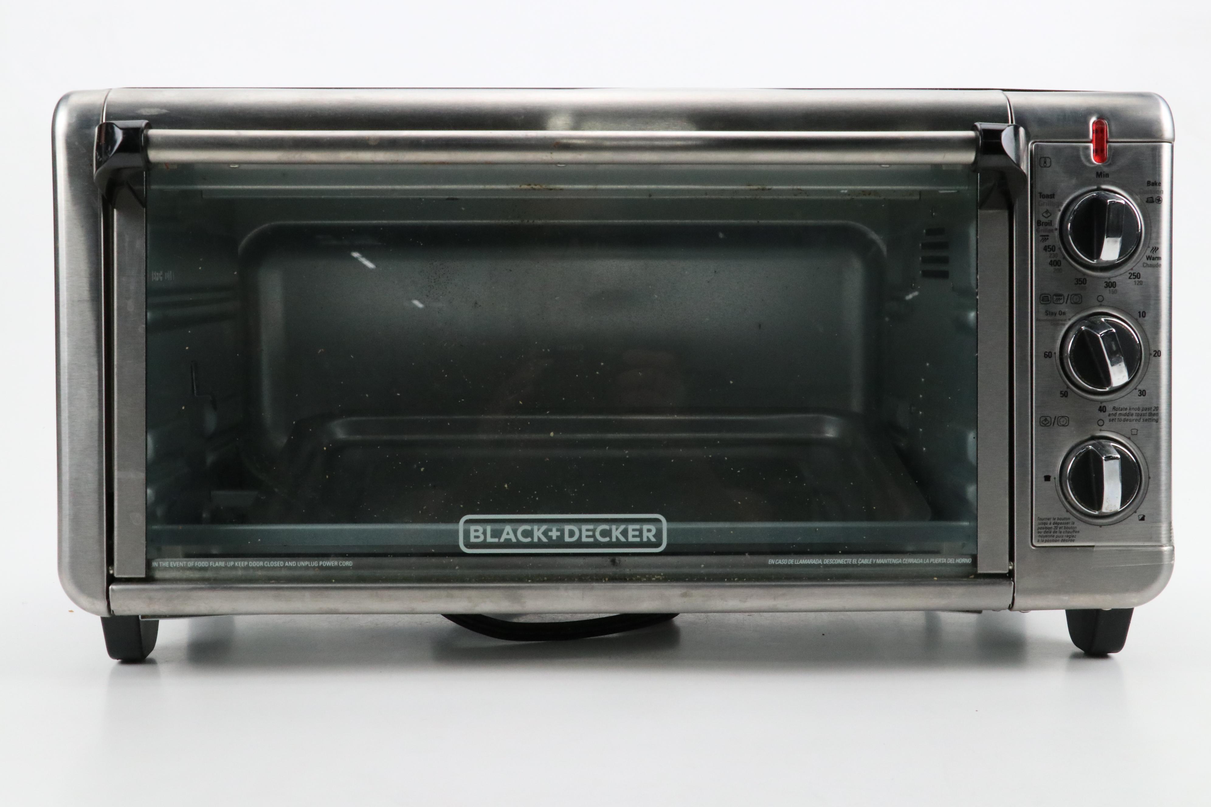 Black + Decker Toaster Oven with Krups Novo Compact Coffee Maker