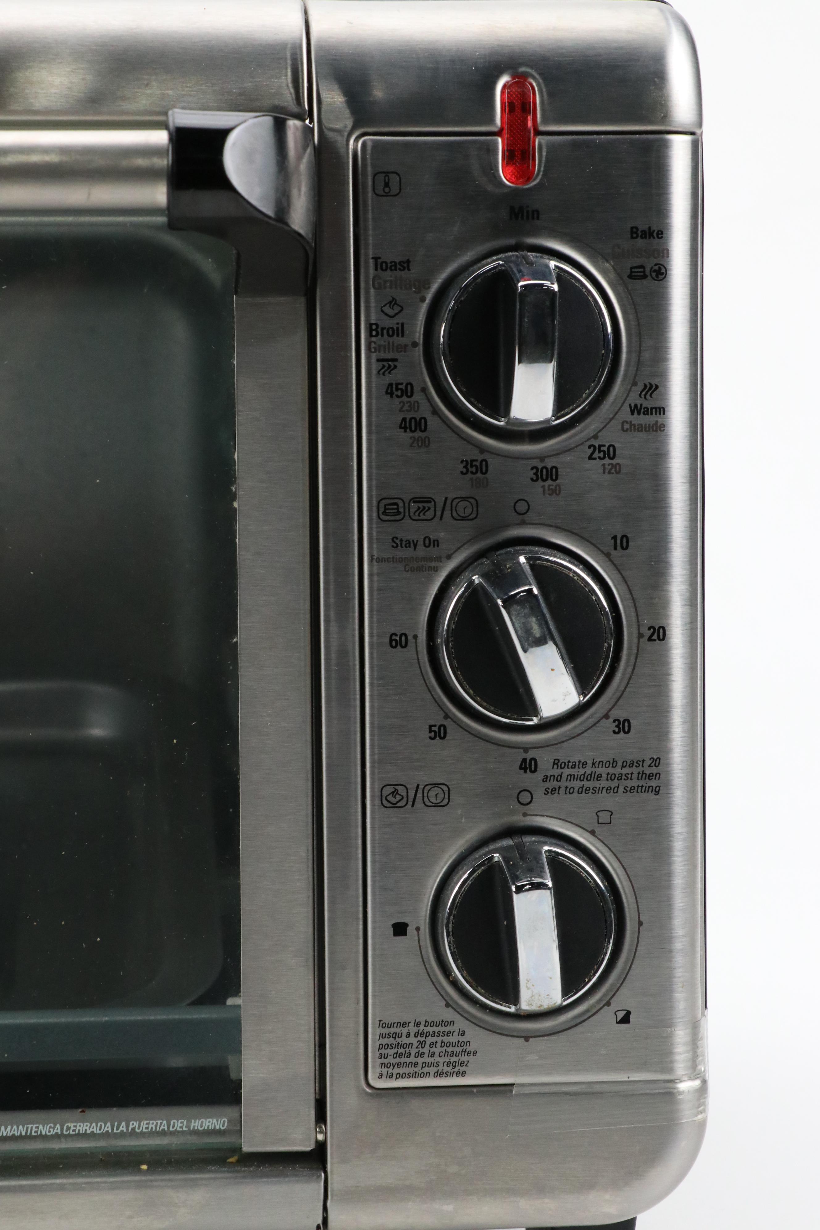 Black + Decker Toaster Oven with Krups Novo Compact Coffee Maker