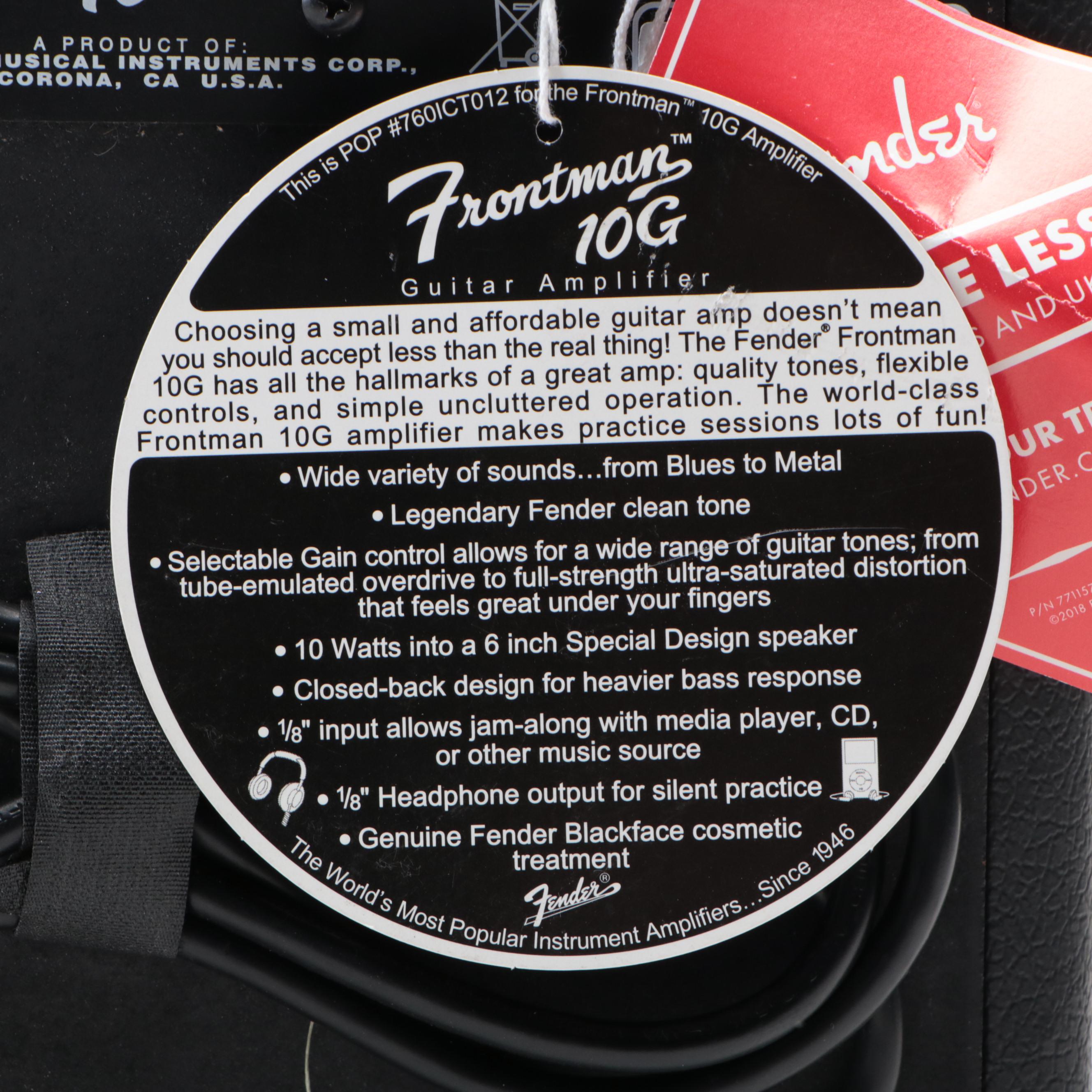 Fender Frontman 10G Amplifier