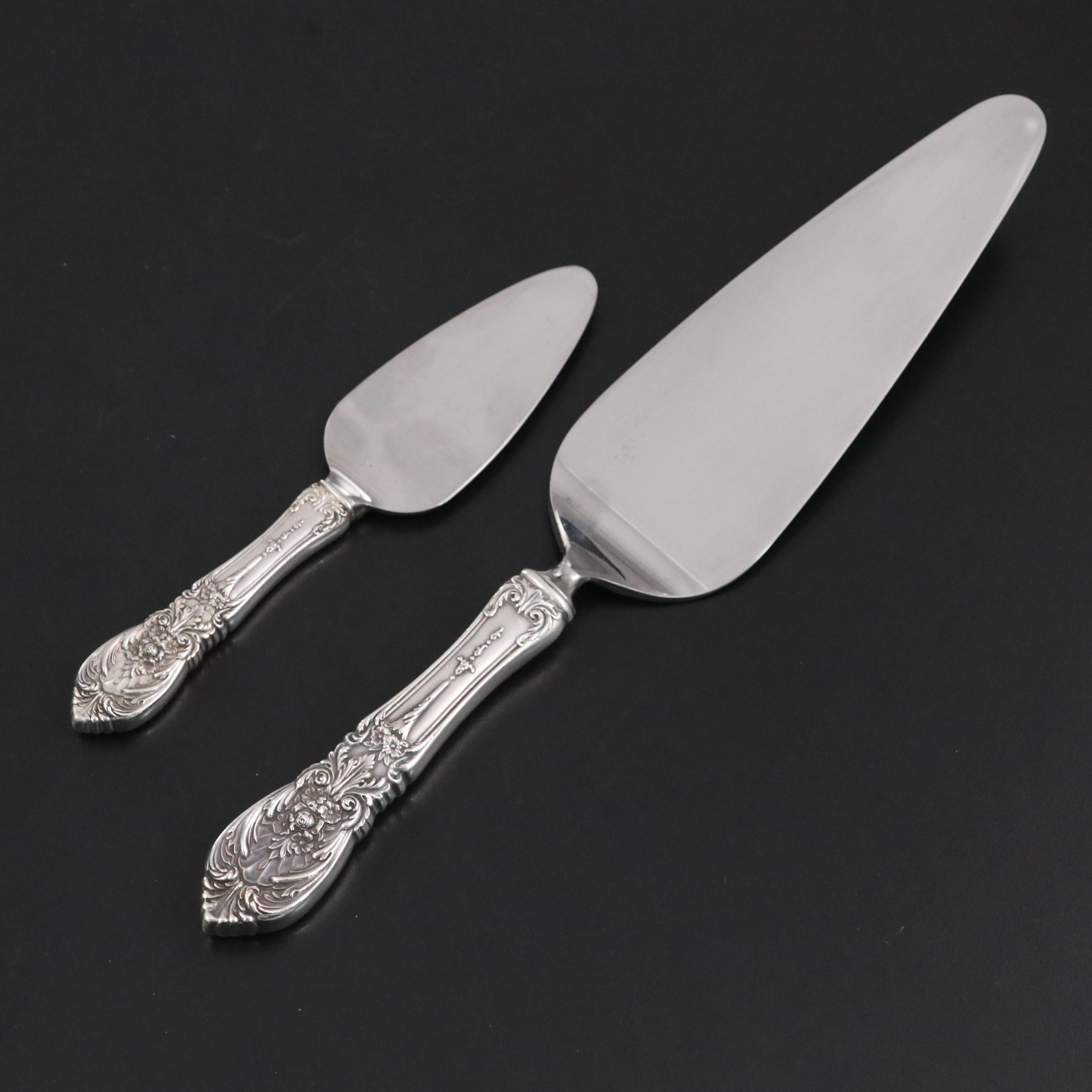 International Silver "Richelieu" Sterling Flatware with Sterling Jelly Server