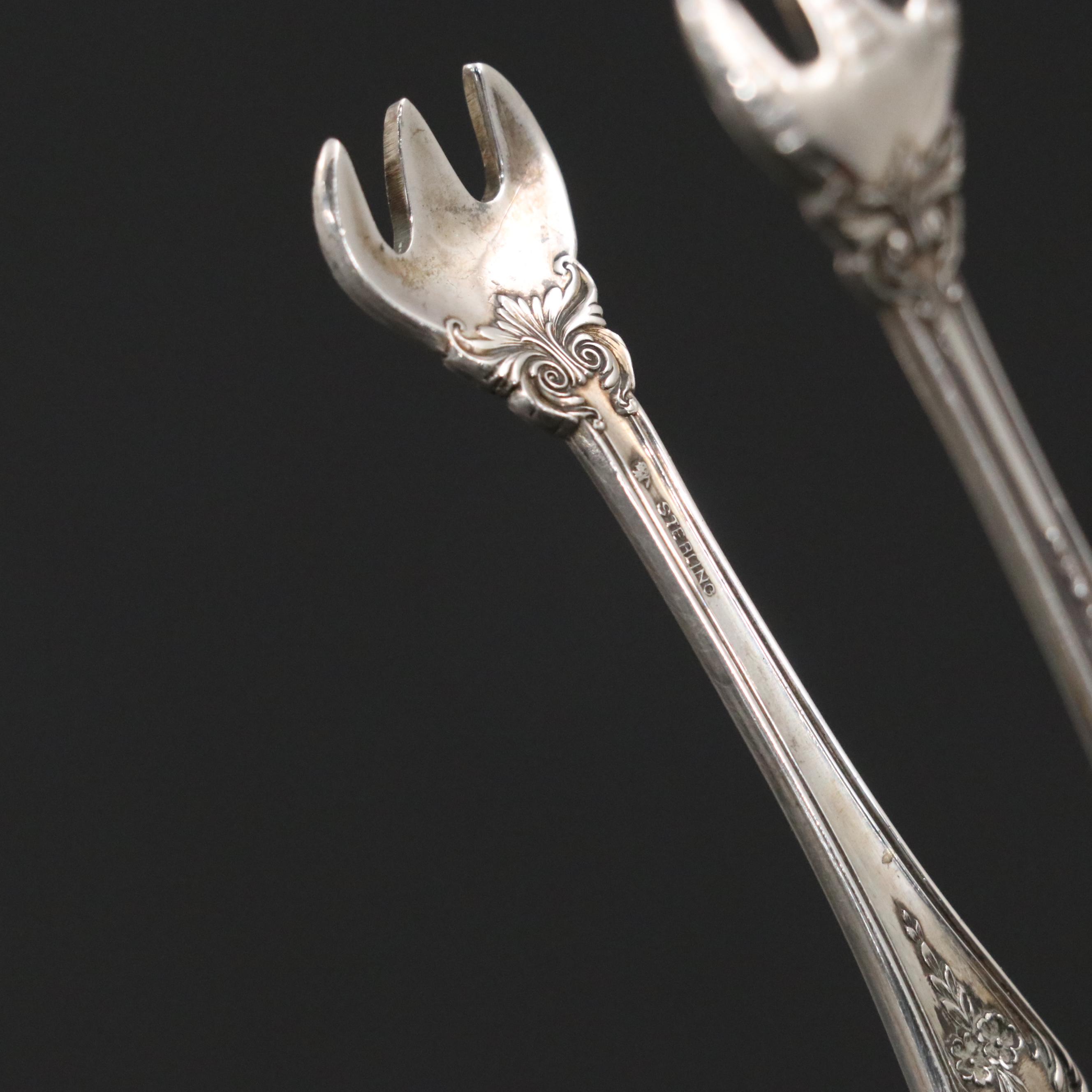 International Silver "Richelieu" Sterling Flatware with Sterling Jelly Server