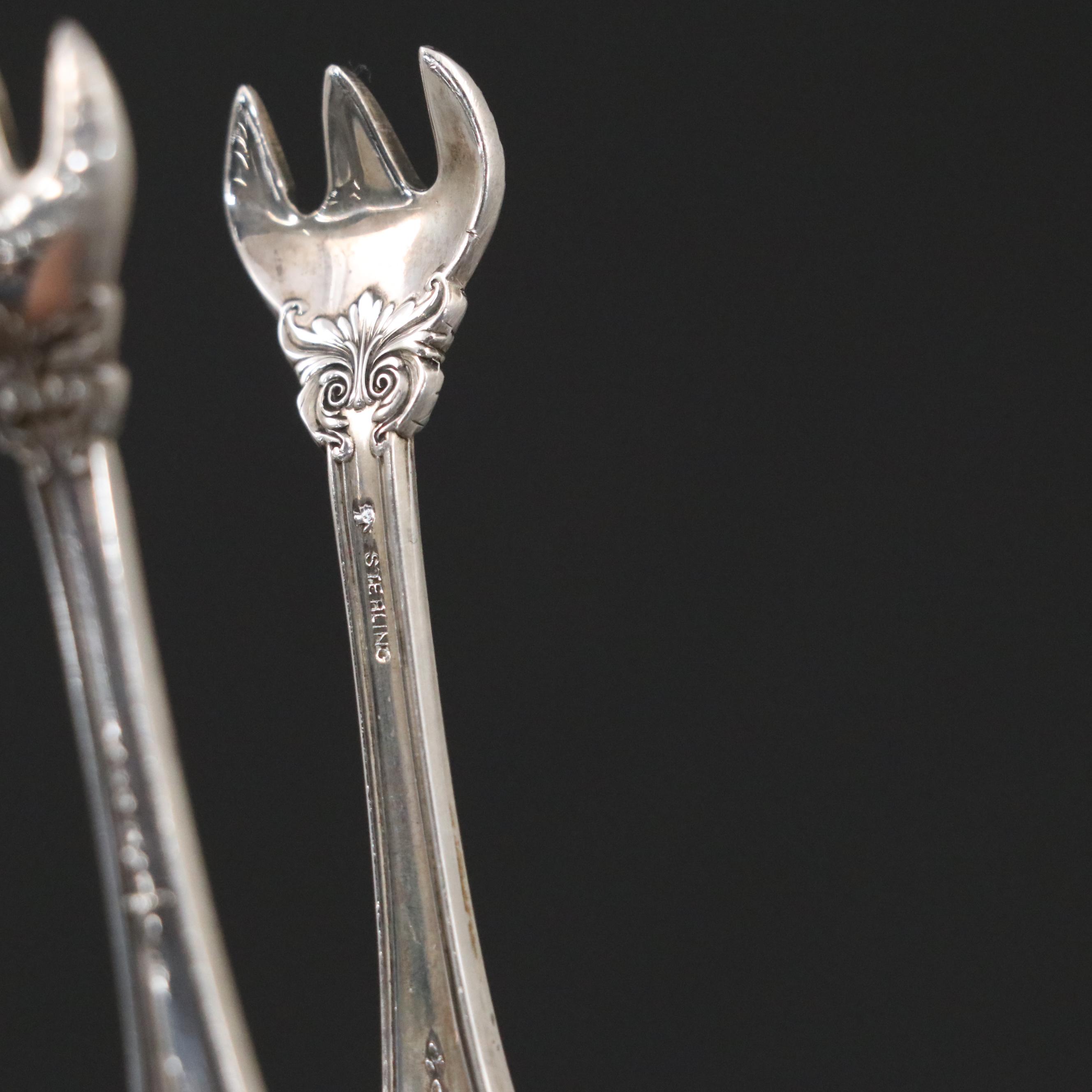 International Silver "Richelieu" Sterling Flatware with Sterling Jelly Server