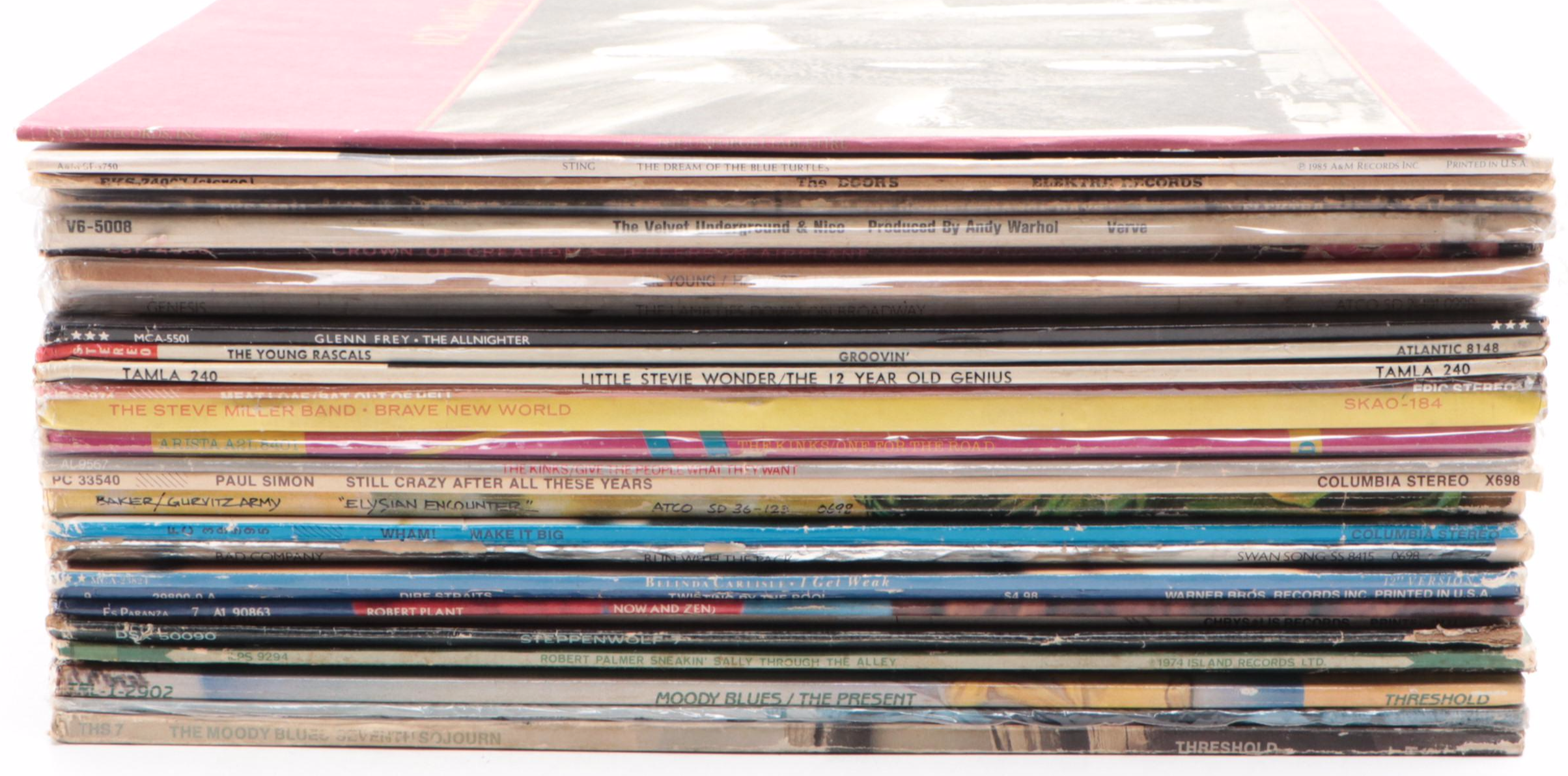 Don McLean, The Moody Blues, The Doors, The Kinks, and More Vinyl Record Albums