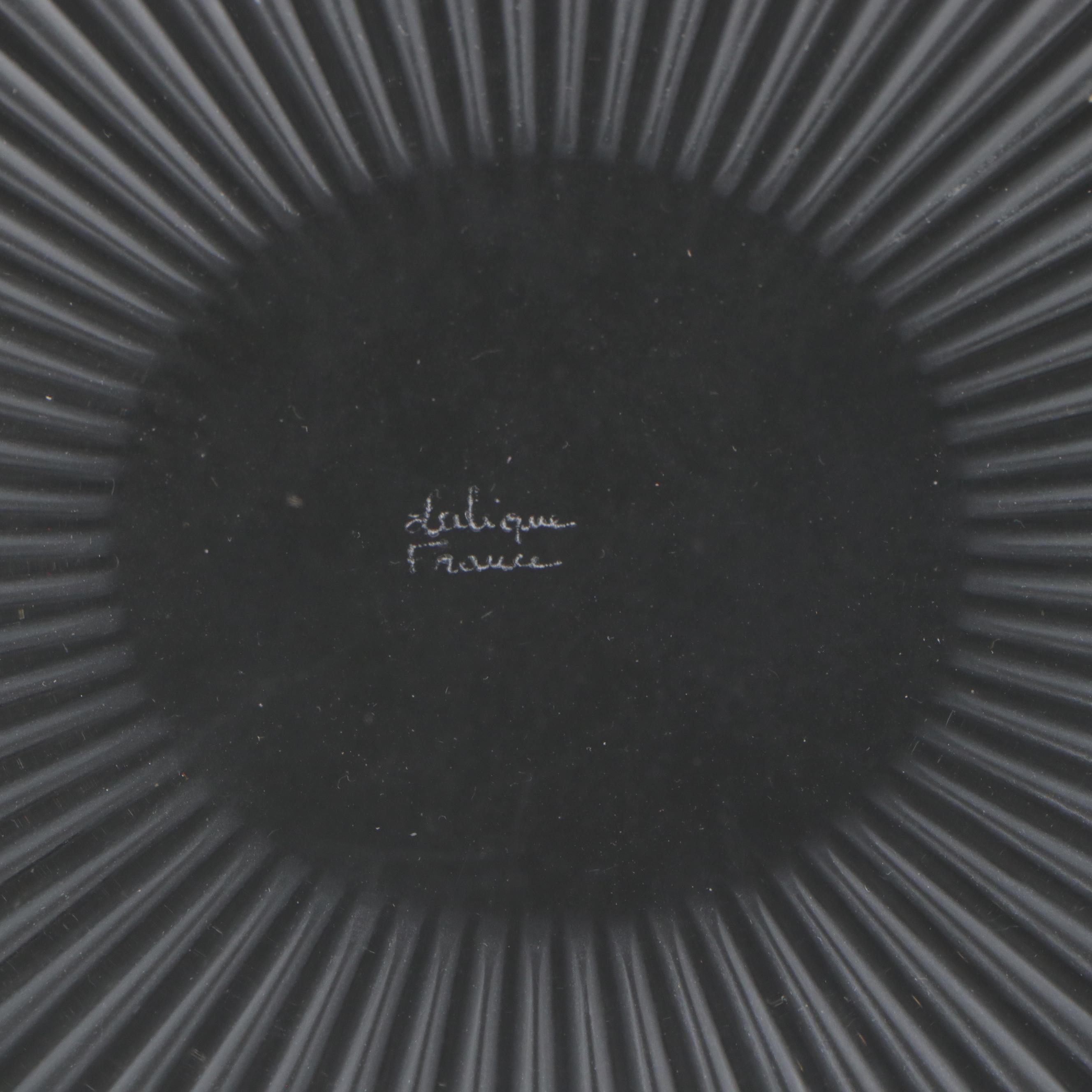 Lalique "Marguerites" Frosted and Clear Crystal Bowl, 1945–1977