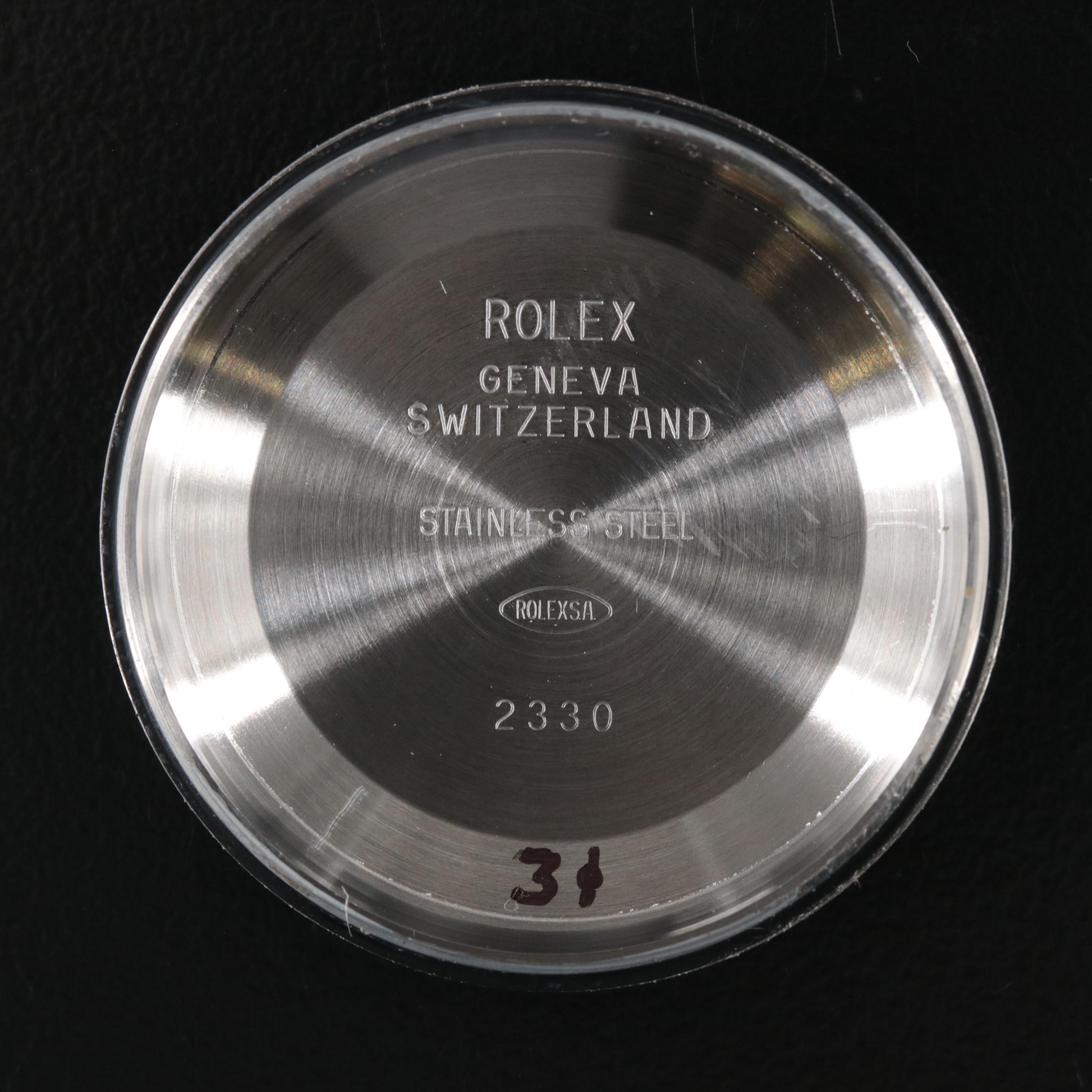 Rolex Air-King Steel Bracelet Automatic Watch