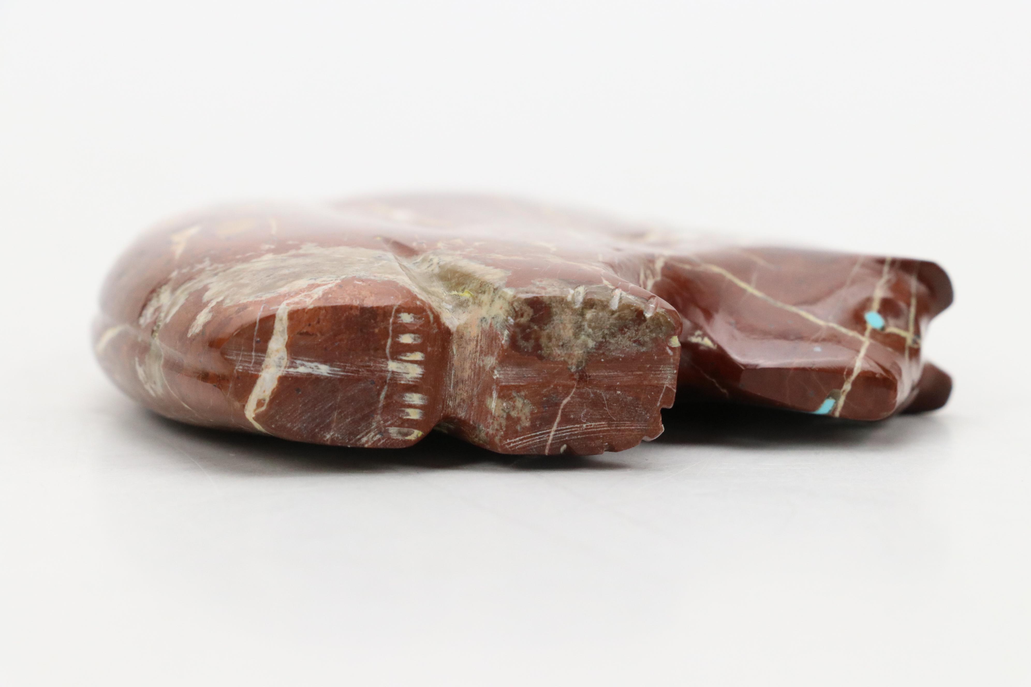 Weahkee Navajo Carved Stone Bear with Zuni Fetish Figures and More