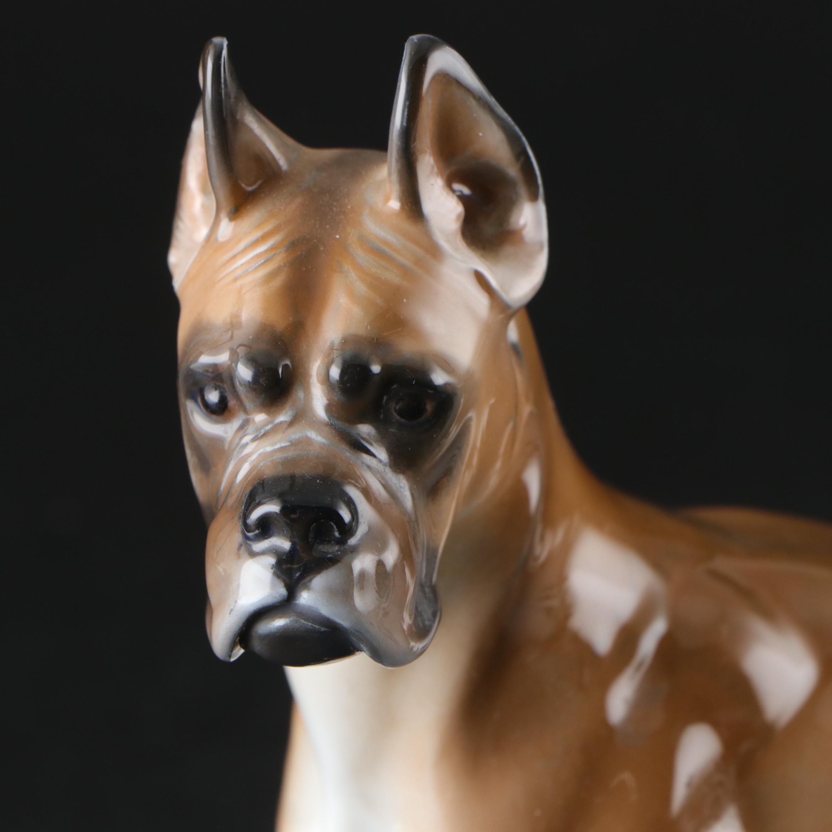 Rosenthal "Boston Terrier," "Boxer" and More Porcelain Dog Figurines