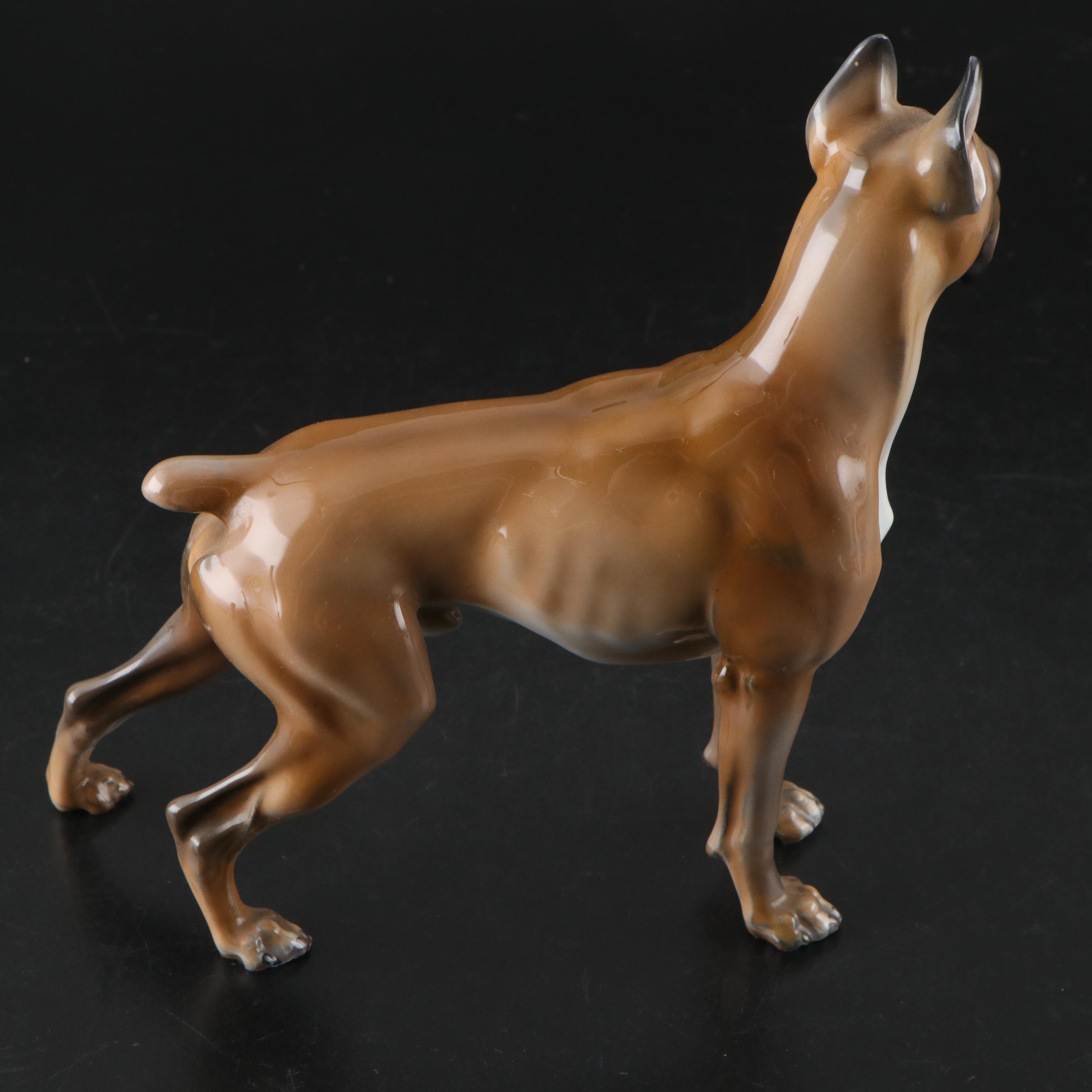 Rosenthal "Boston Terrier," "Boxer" and More Porcelain Dog Figurines
