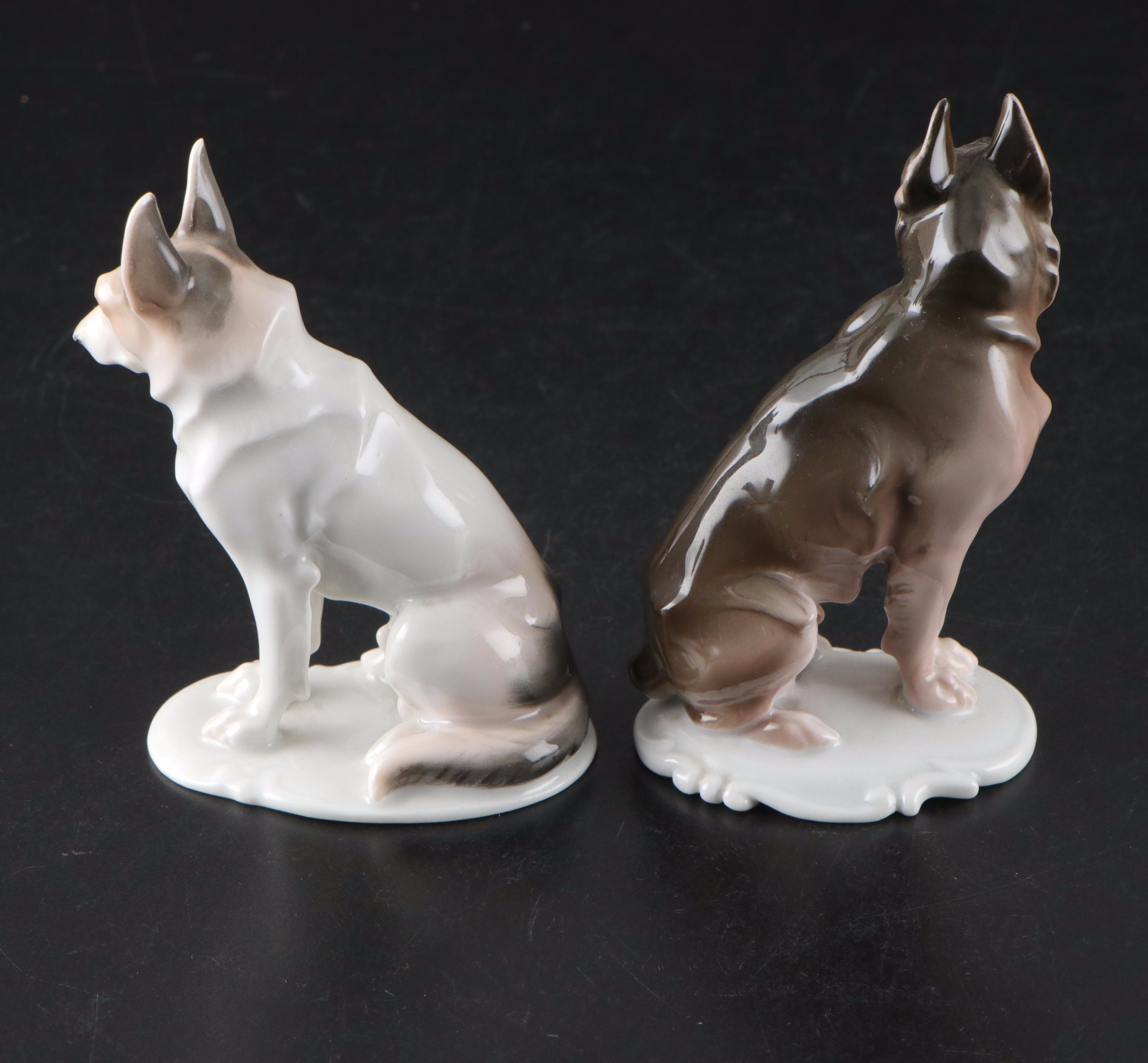 Rosenthal "Boston Terrier," "Boxer" and More Porcelain Dog Figurines