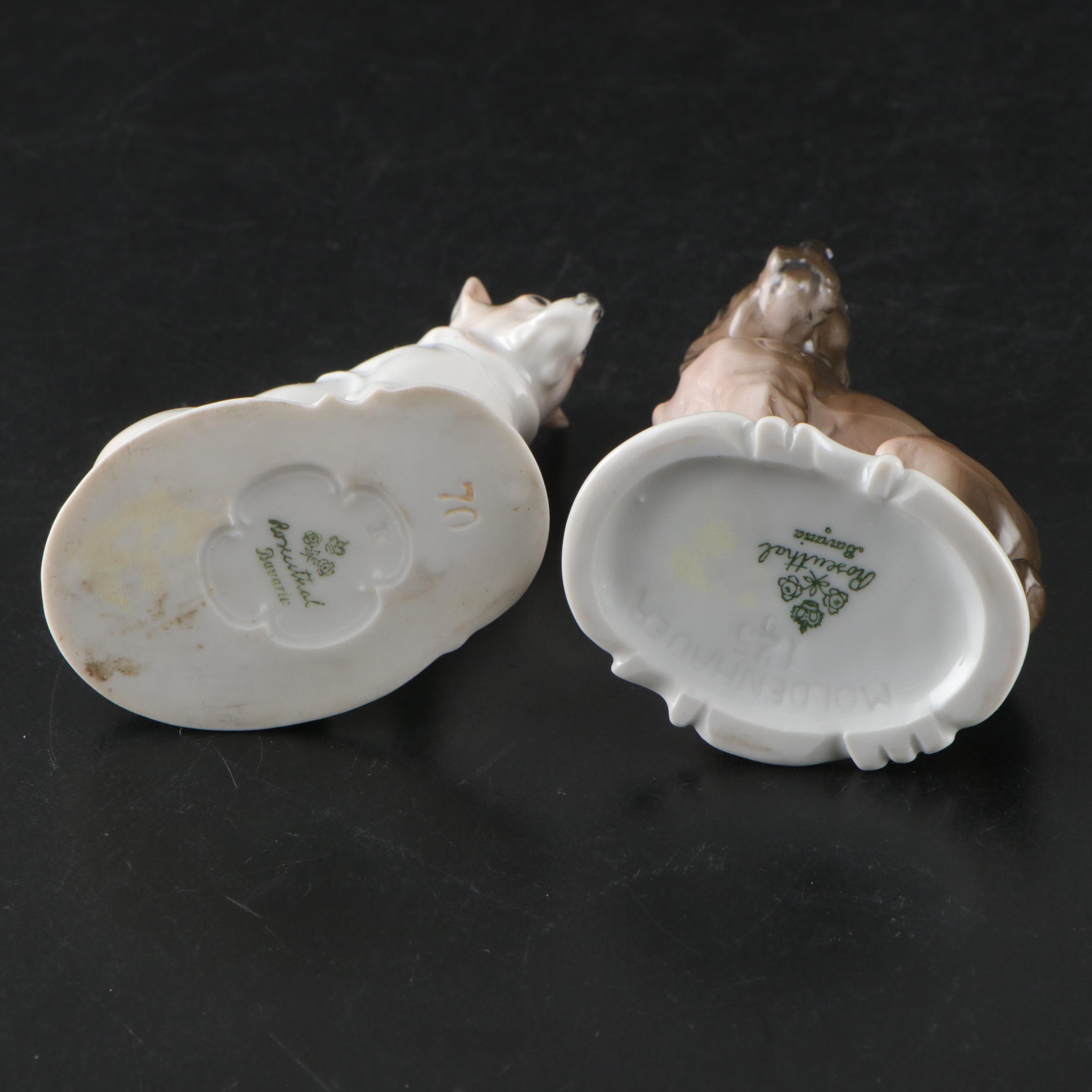 Rosenthal "Boston Terrier," "Boxer" and More Porcelain Dog Figurines