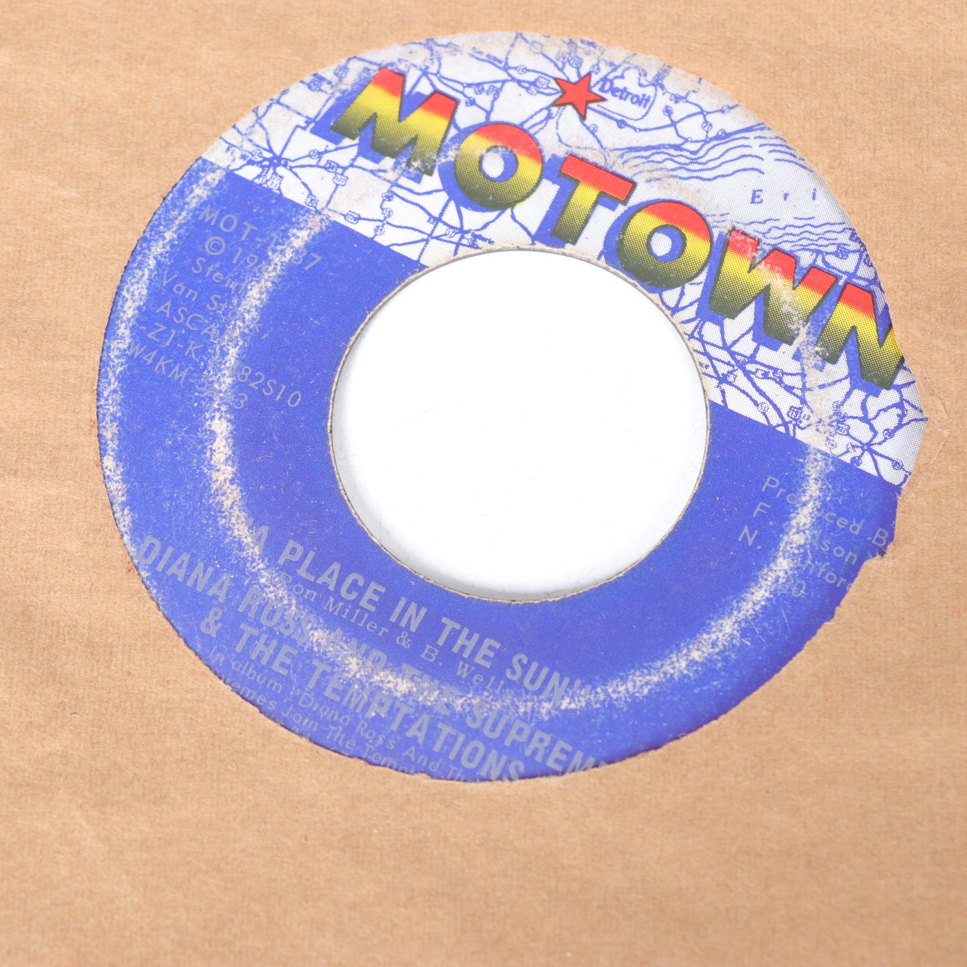 Elvis, The Rolling Stones, Diana Ross, and More 45 RPM Records