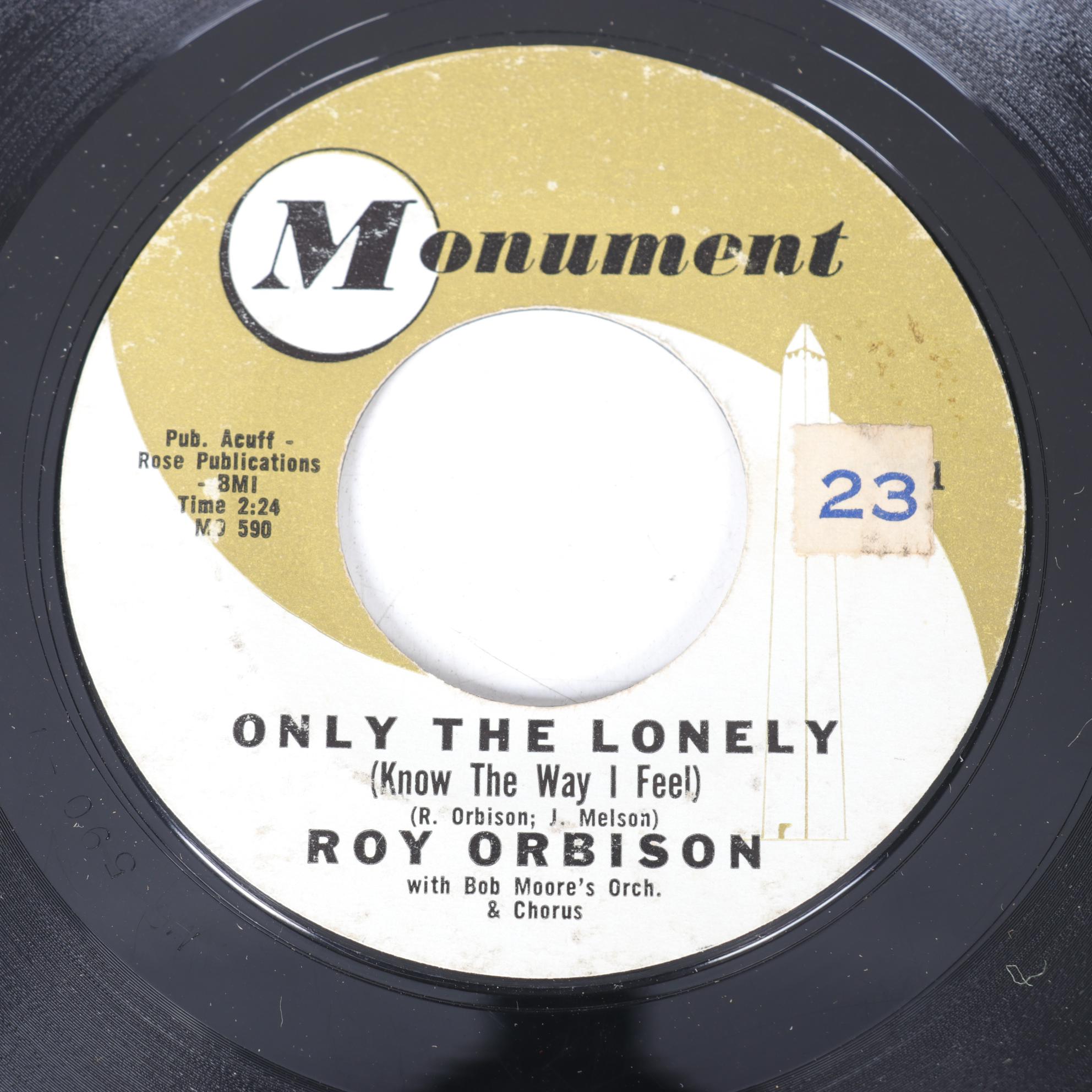 Elvis, The Rolling Stones, Diana Ross, and More 45 RPM Records