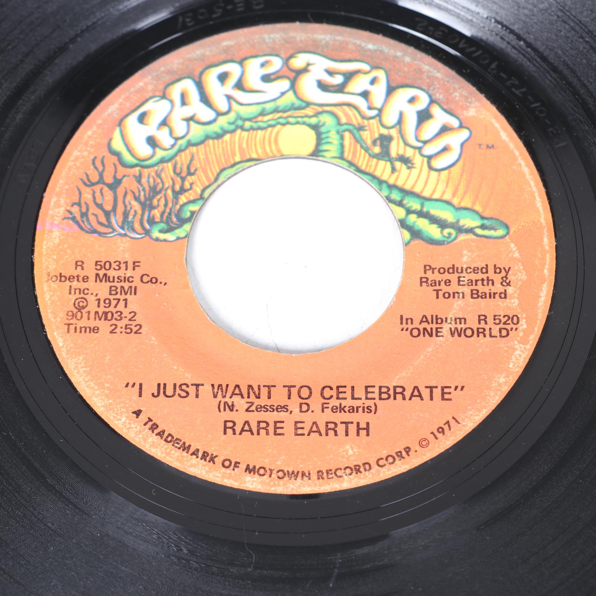 Elvis, The Rolling Stones, Diana Ross, and More 45 RPM Records