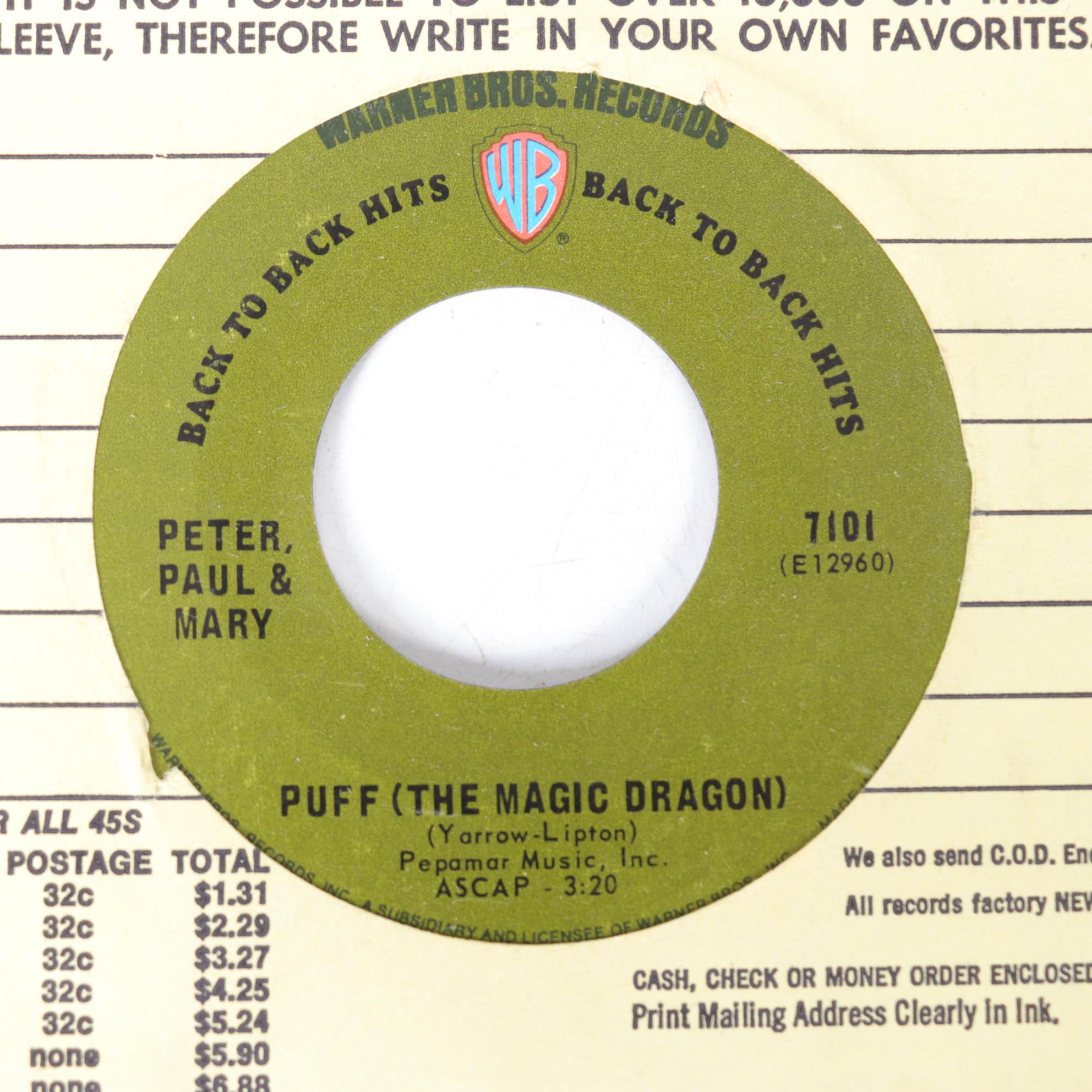 Elvis, The Rolling Stones, Diana Ross, and More 45 RPM Records