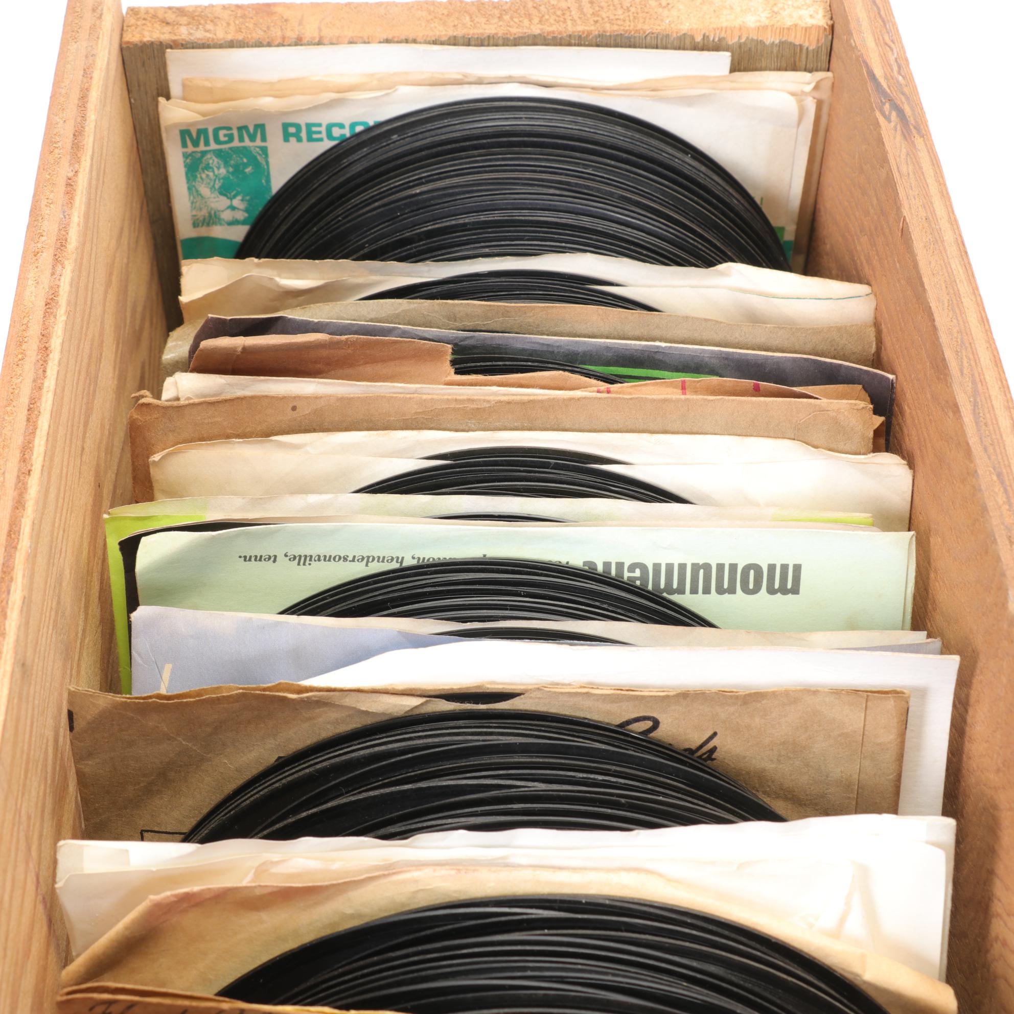 Elvis, The Rolling Stones, Diana Ross, and More 45 RPM Records