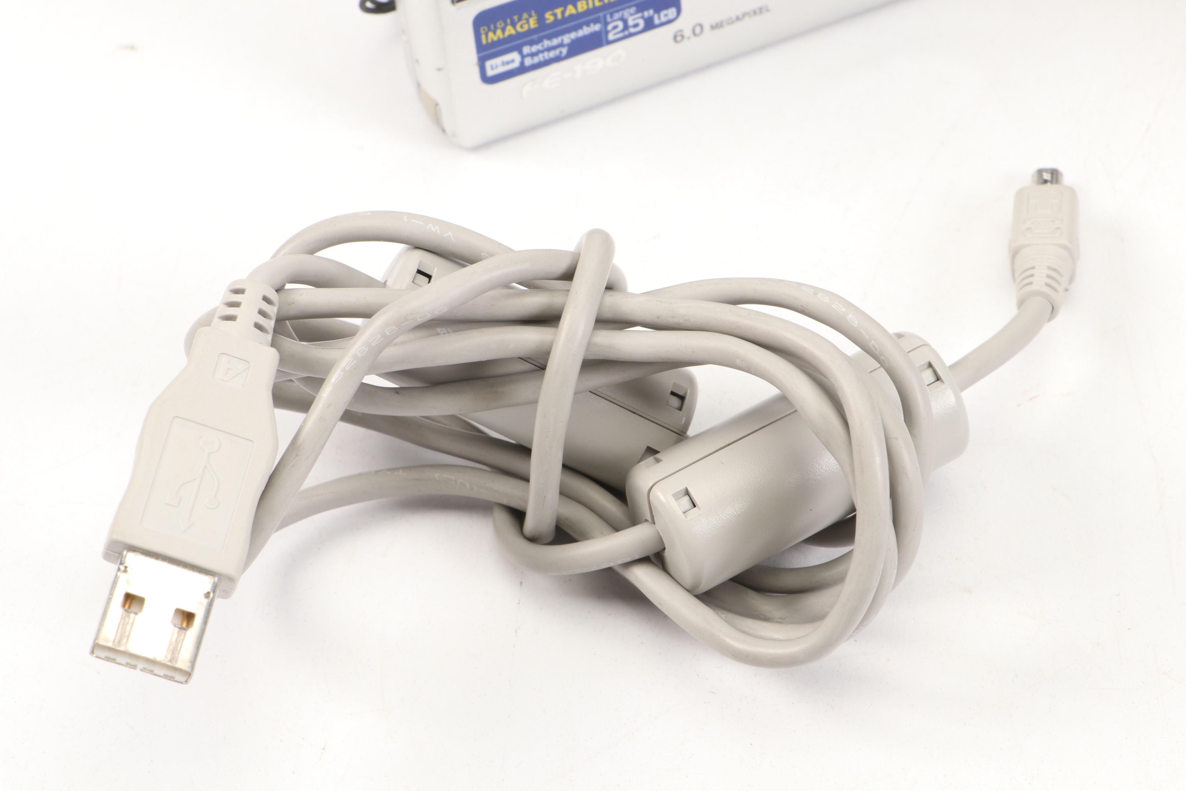 Olympus Camedia Digital Camera and FE-190 Digital Camera and More