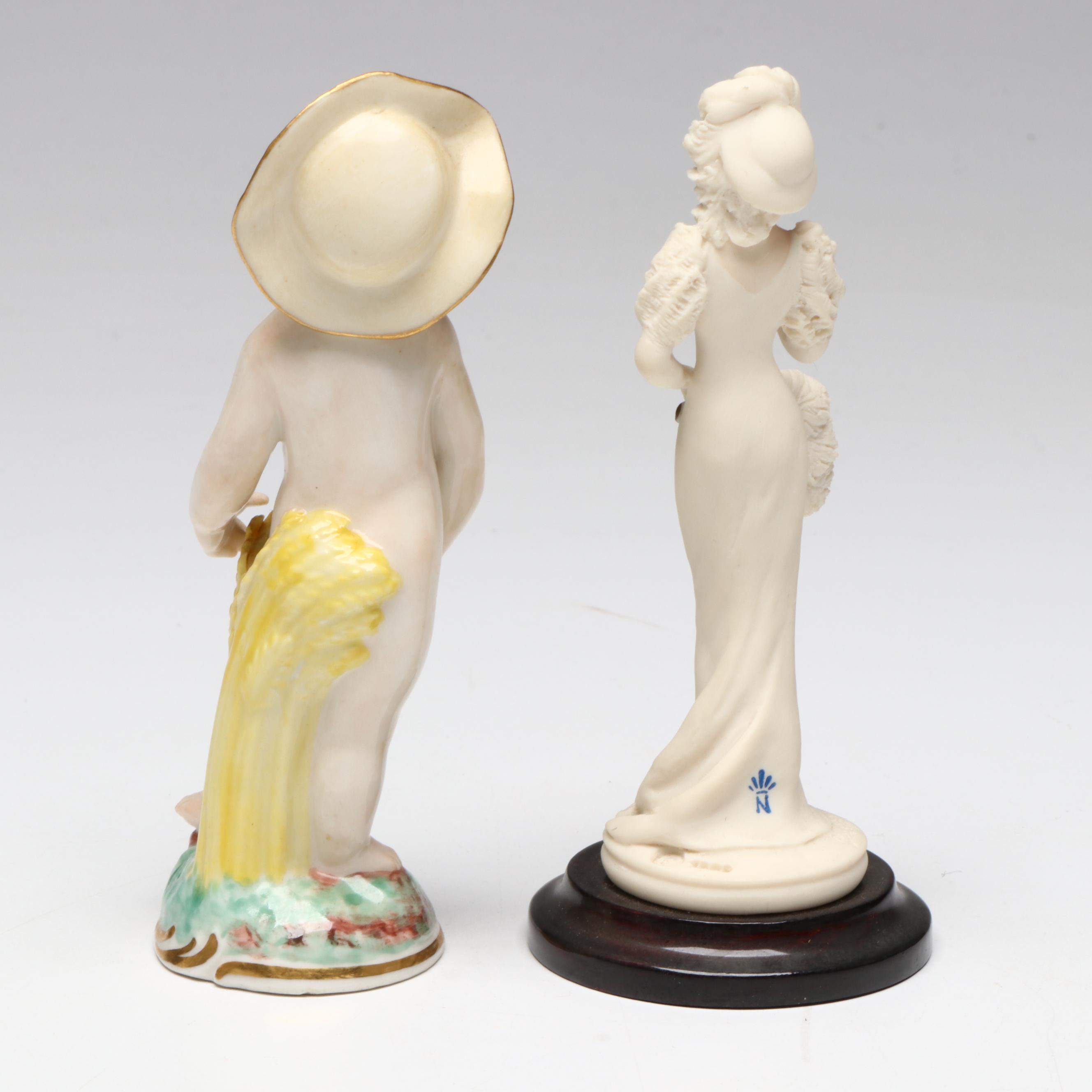 International Silver Glass & Sterling Inkwell, Perfume Bottles & Vanity Décor