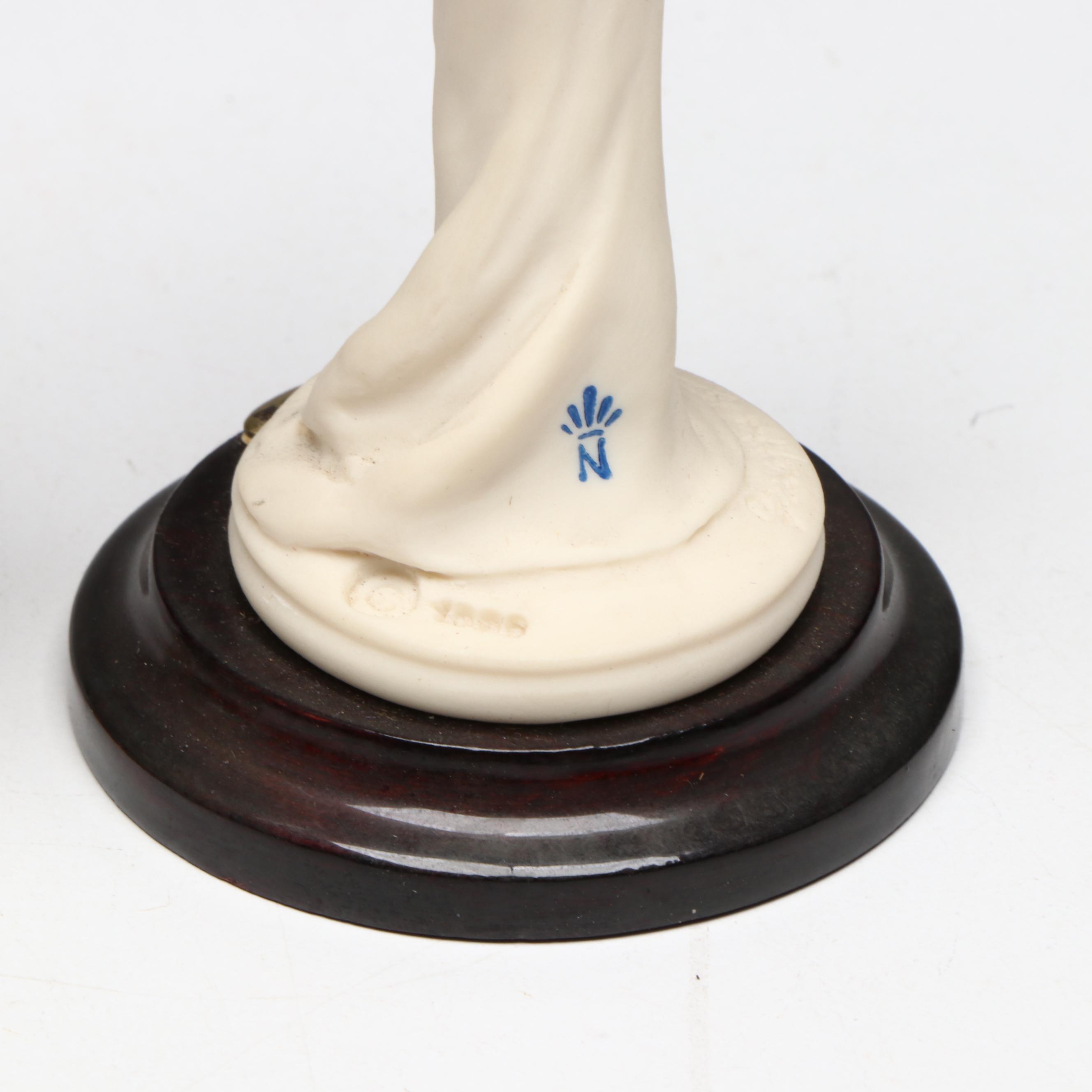 International Silver Glass & Sterling Inkwell, Perfume Bottles & Vanity Décor