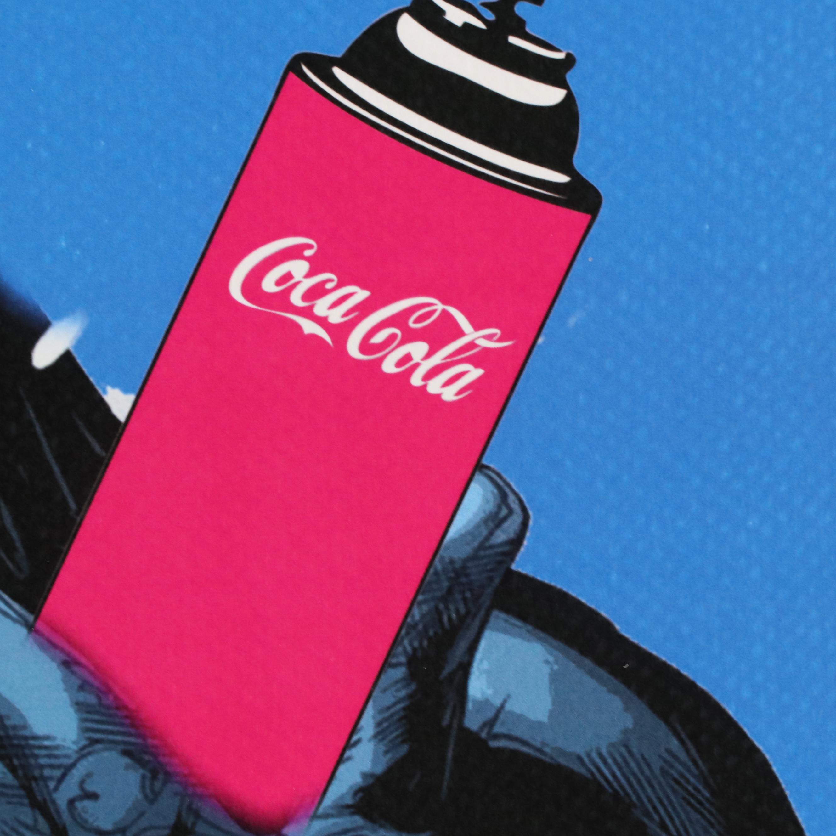 Death NYC Graphic Digital Print Featuring Batman x Coca-Cola, 2023