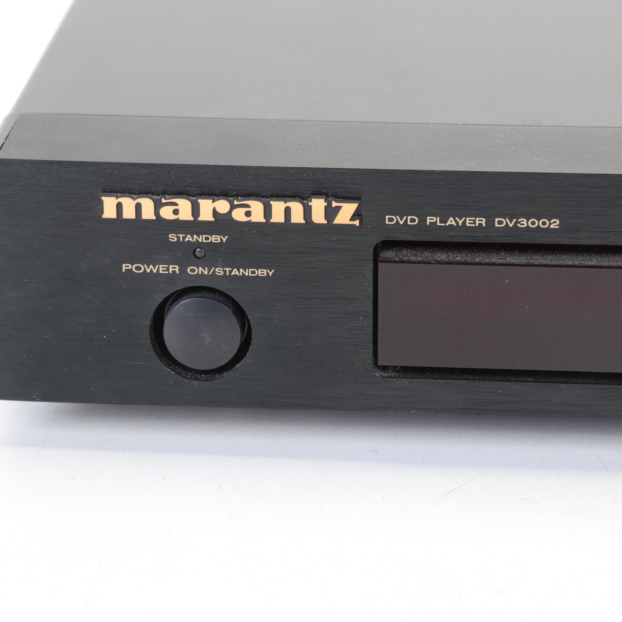 Marantz DVD Player with Belkin Pure AV Theater Battery