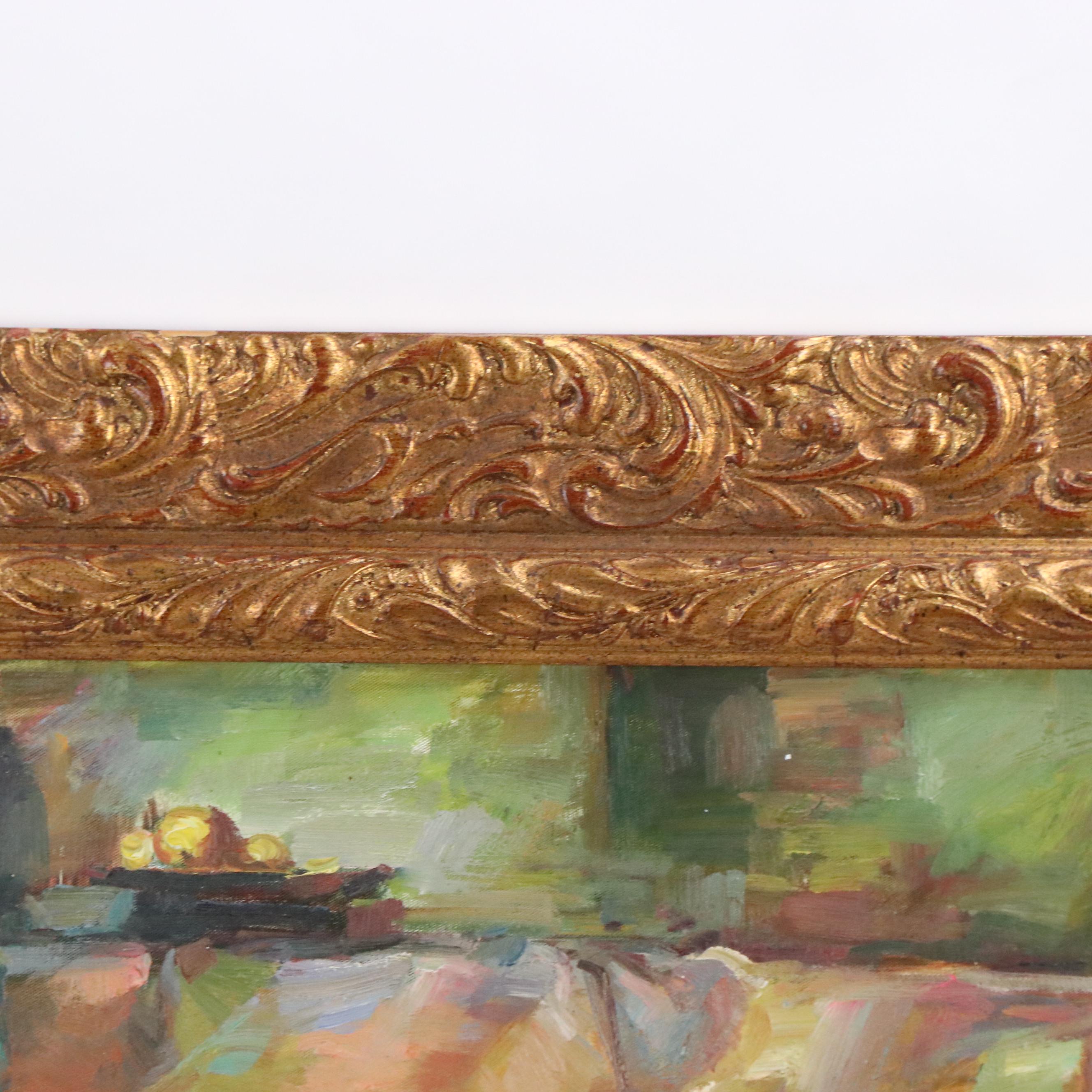 Oil Painting After Morgan Weistling "Apples and Oranges"