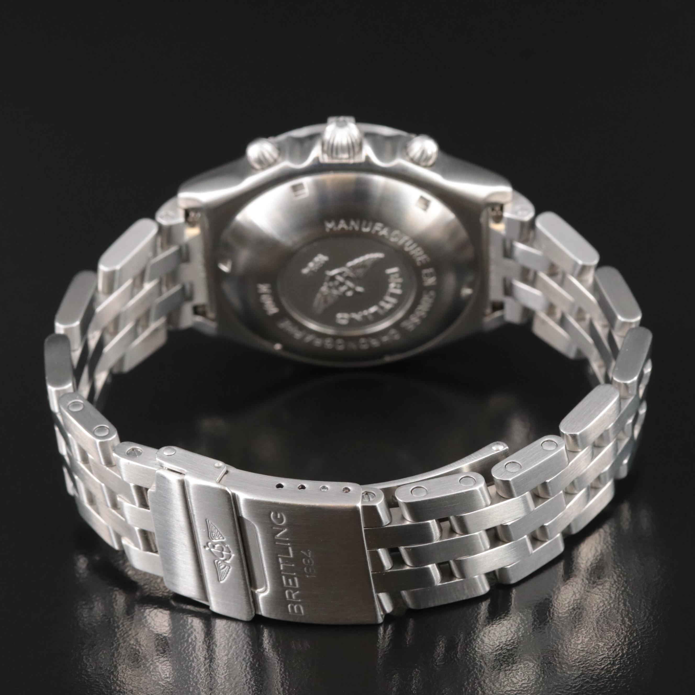 Breitling Chronomat Black Steel Serie Speciale 39mm Automatic Watch