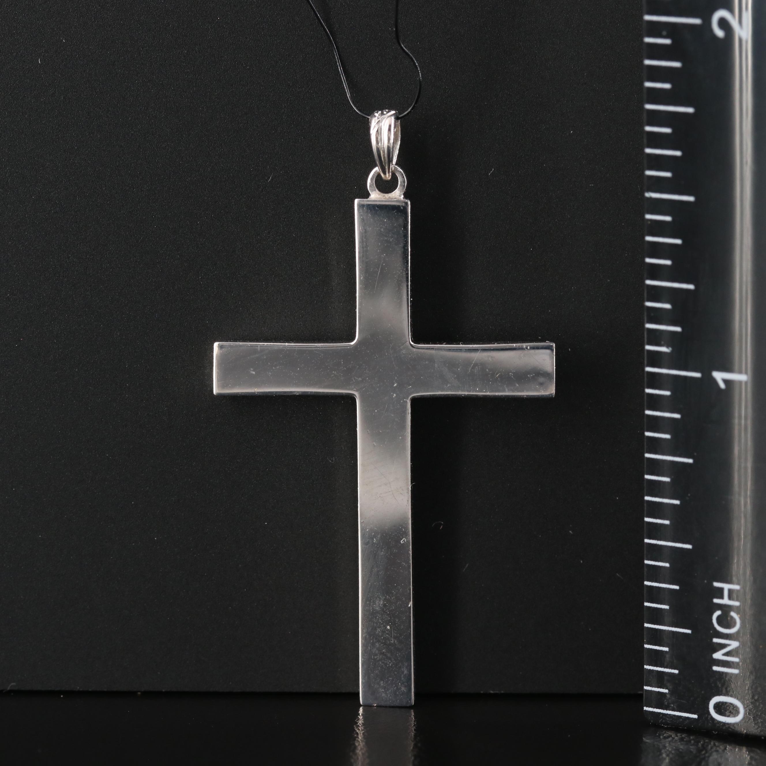 Vintage Shiman Mfg. Co. 10K Cross Pendant