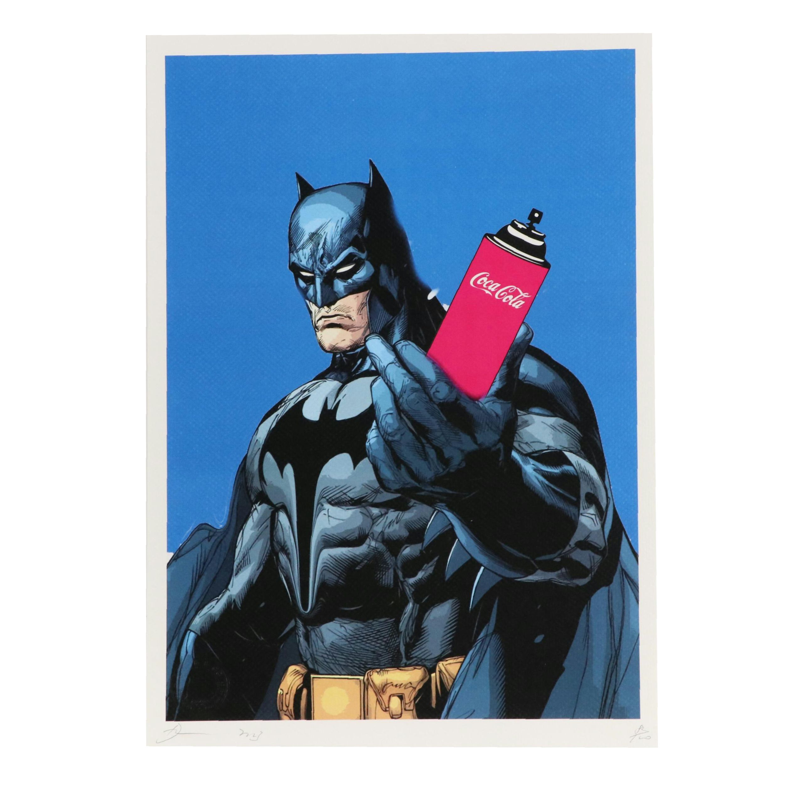Death NYC Graphic Digital Print Featuring Batman x Coca-Cola, 2023