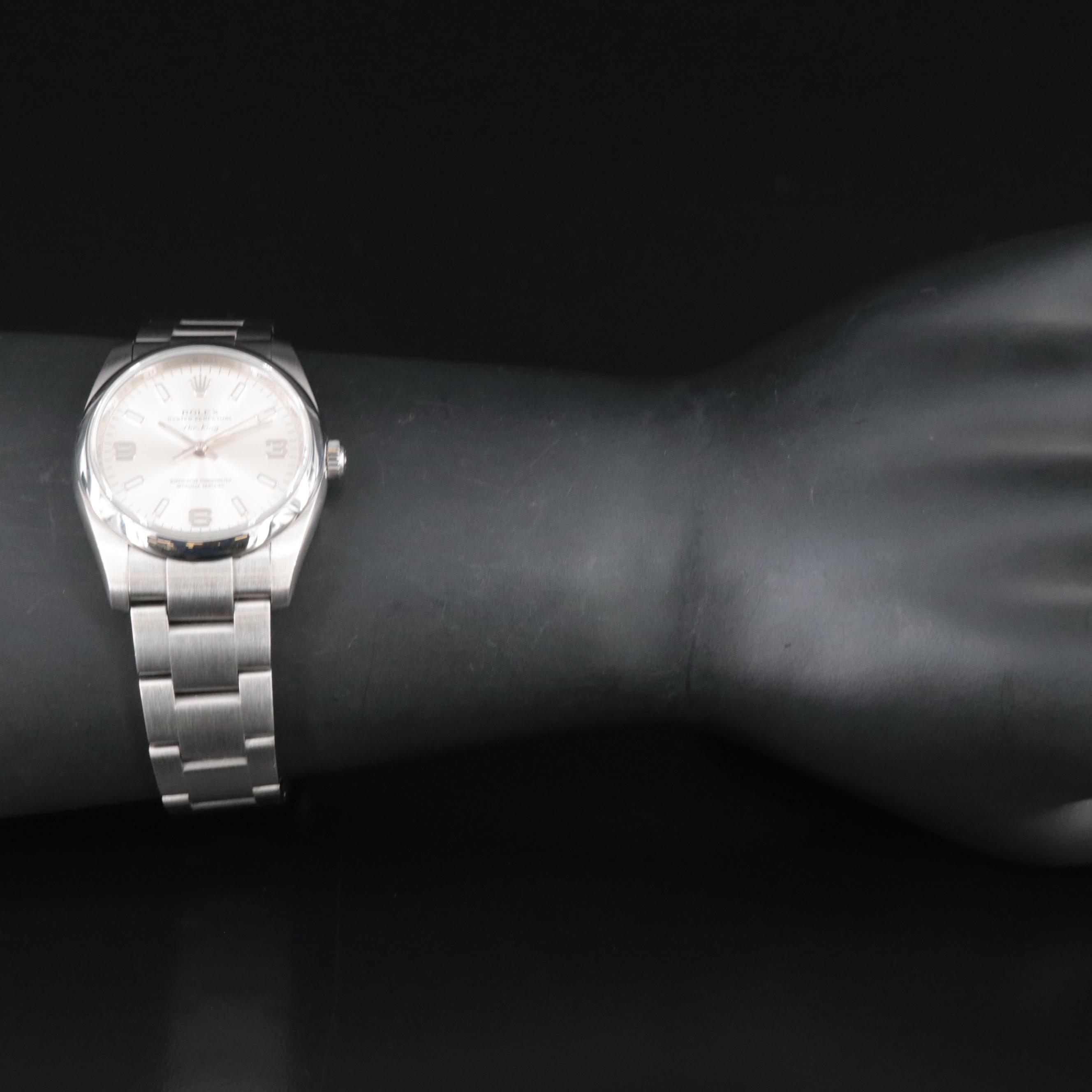 Rolex Air-King Steel Bracelet Automatic Watch