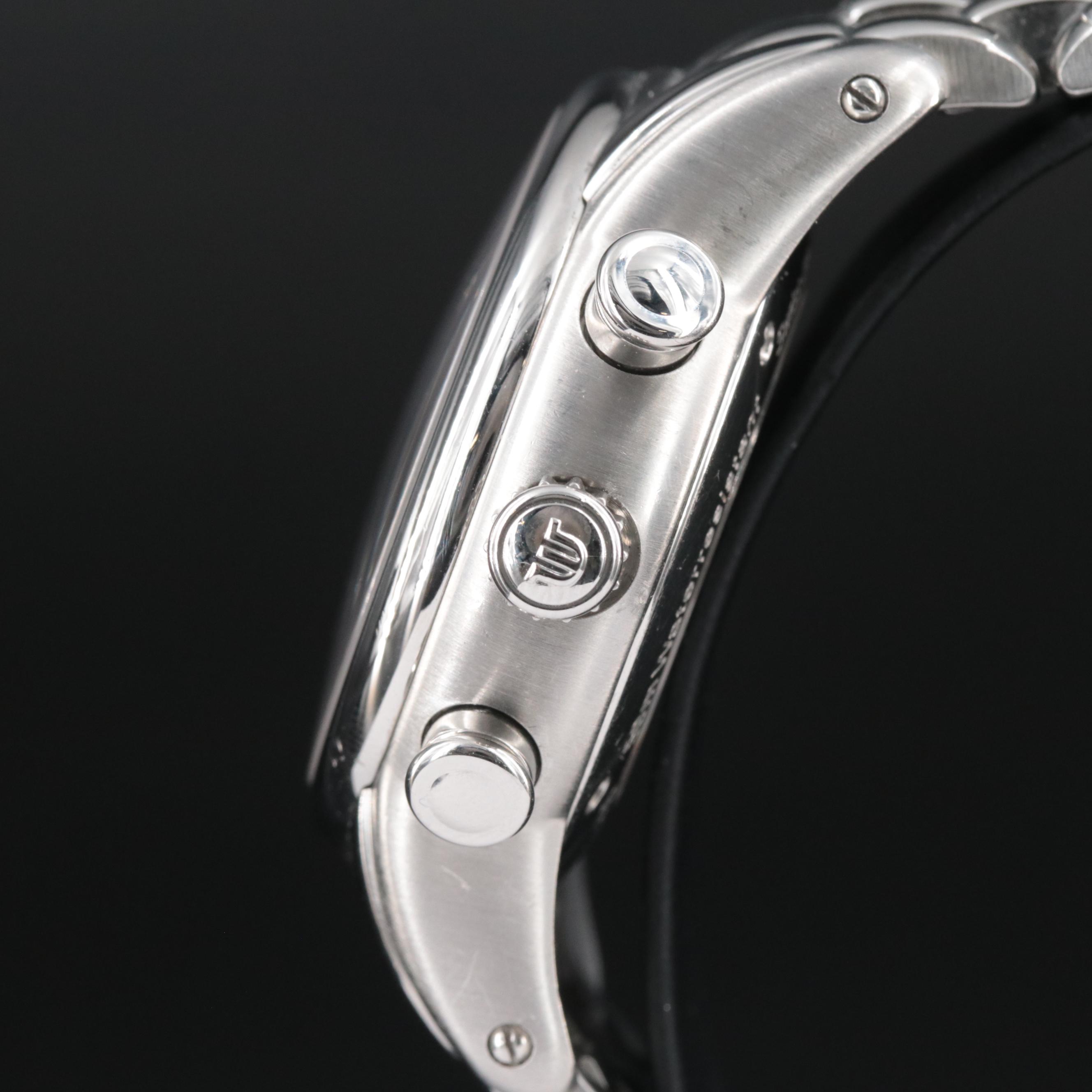 Maurice Lacroix Masterpiece Chronograph Globe GMT 43mm Automatic Watch