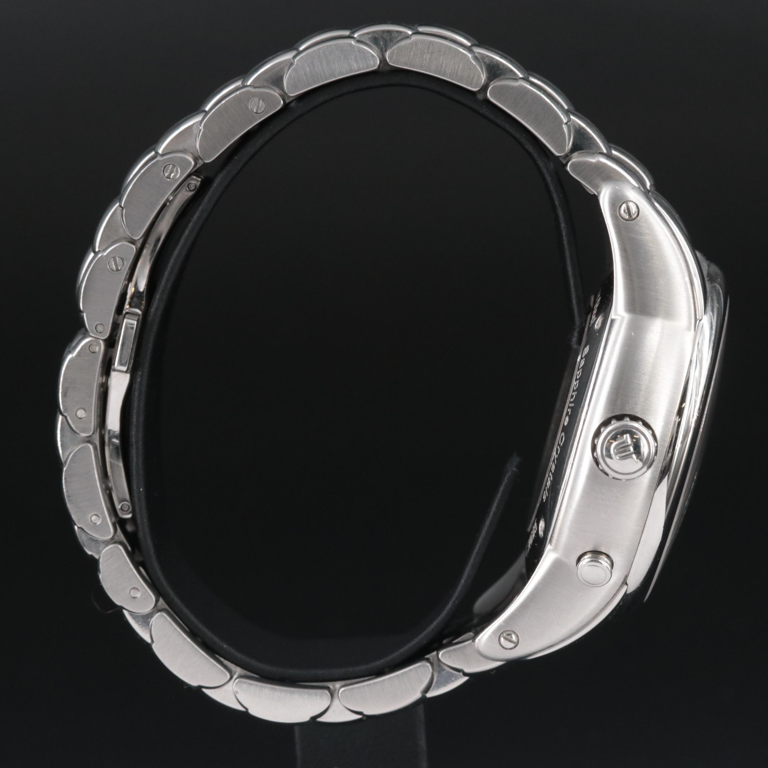 Maurice Lacroix Masterpiece Chronograph Globe GMT 43mm Automatic Watch