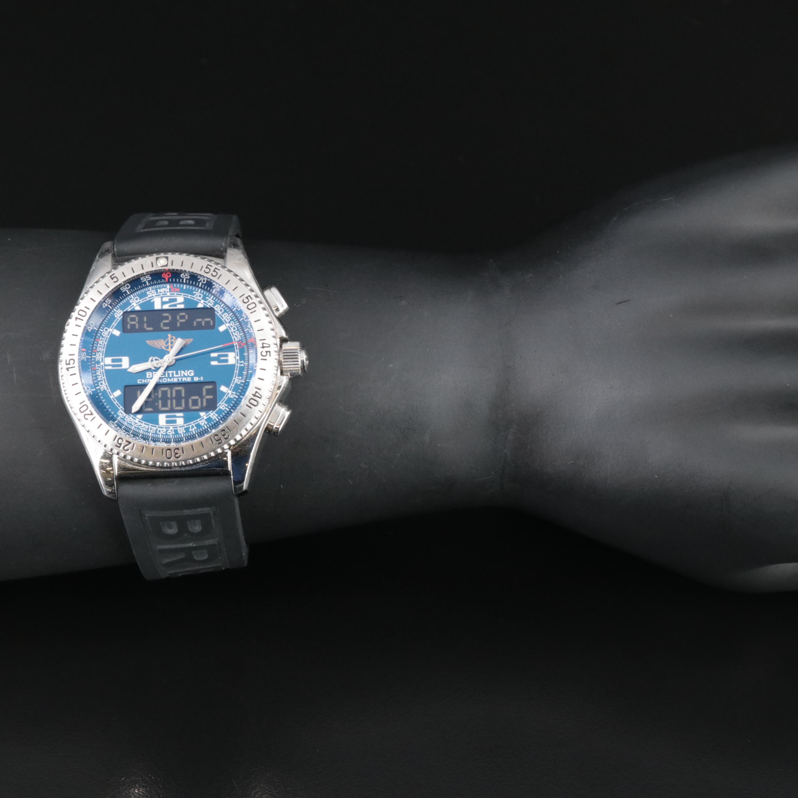 Breitling Professional B1 Blue Steel 43mm SuperQuartz Watch