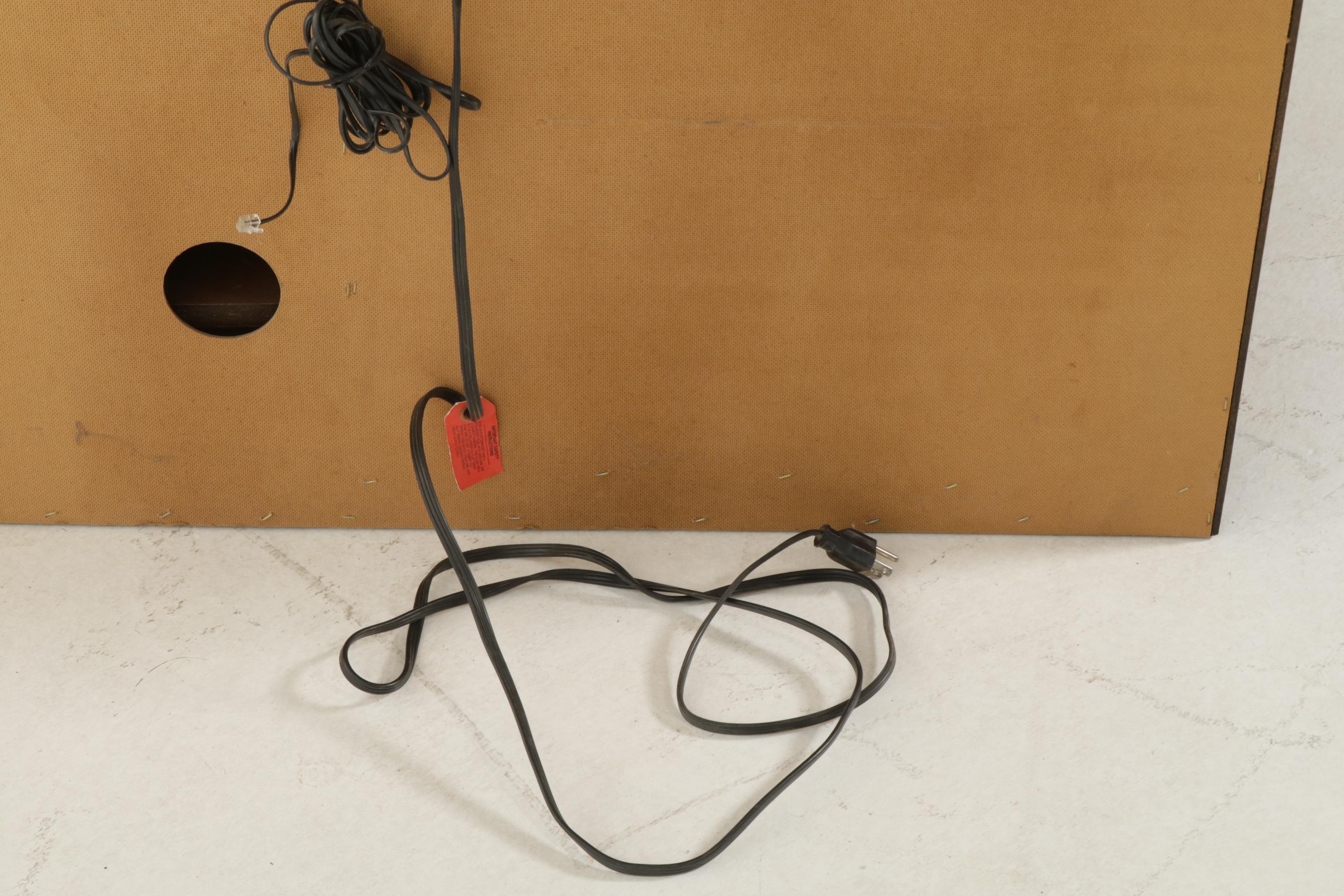 Mahogany Armoire Style Fold-Out Desk, 21st Century