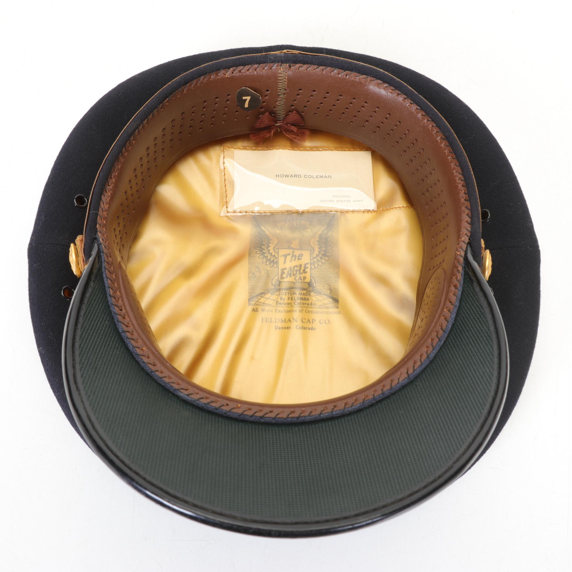 U.S. Army Military Caps by  Feldman Cap Co. and Luxenberg Inc.