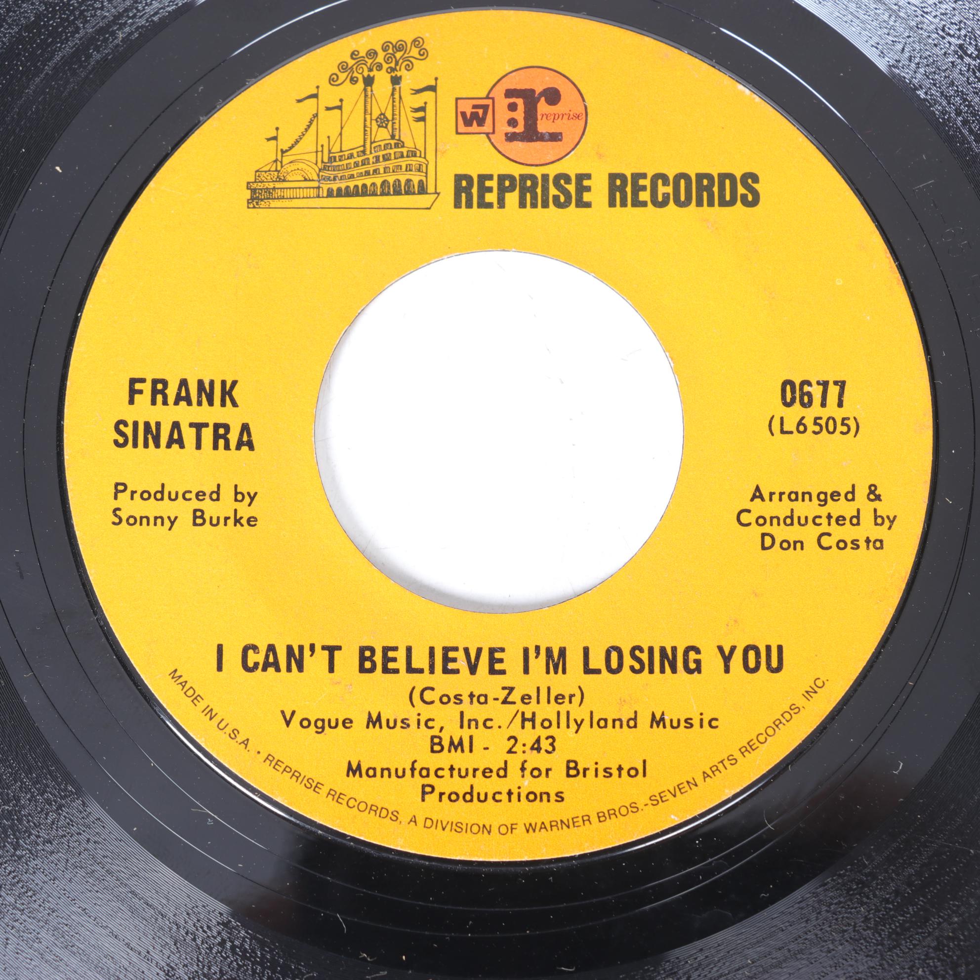 The Beatles, Frank Sinatra, The Rolling Stones, and More 45 RPM Records
