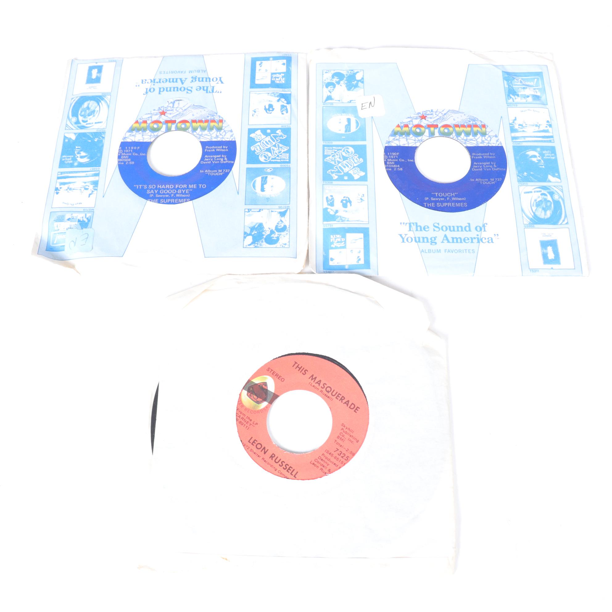 The Beatles, Frank Sinatra, The Rolling Stones, and More 45 RPM Records
