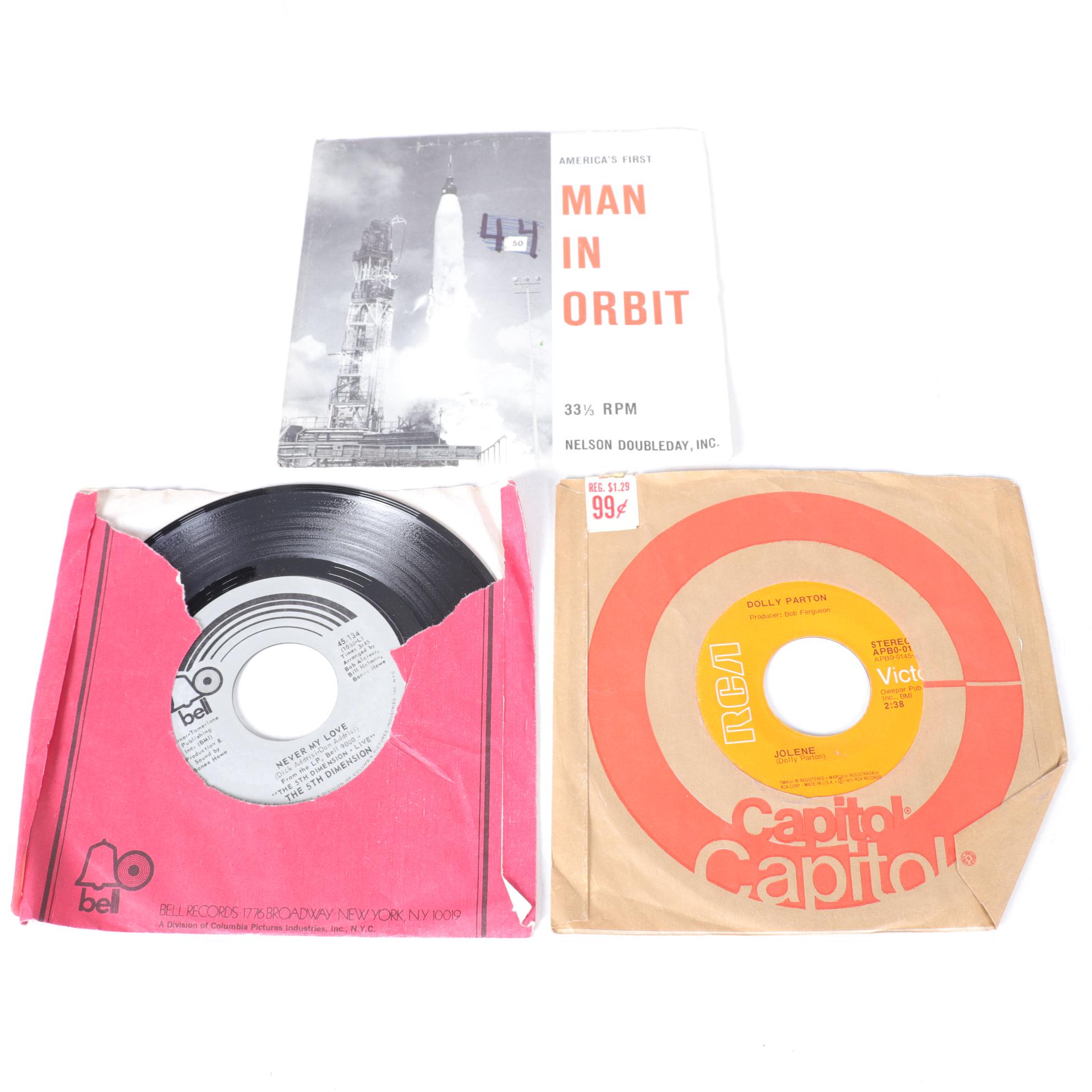 The Beatles, Frank Sinatra, The Rolling Stones, and More 45 RPM Records