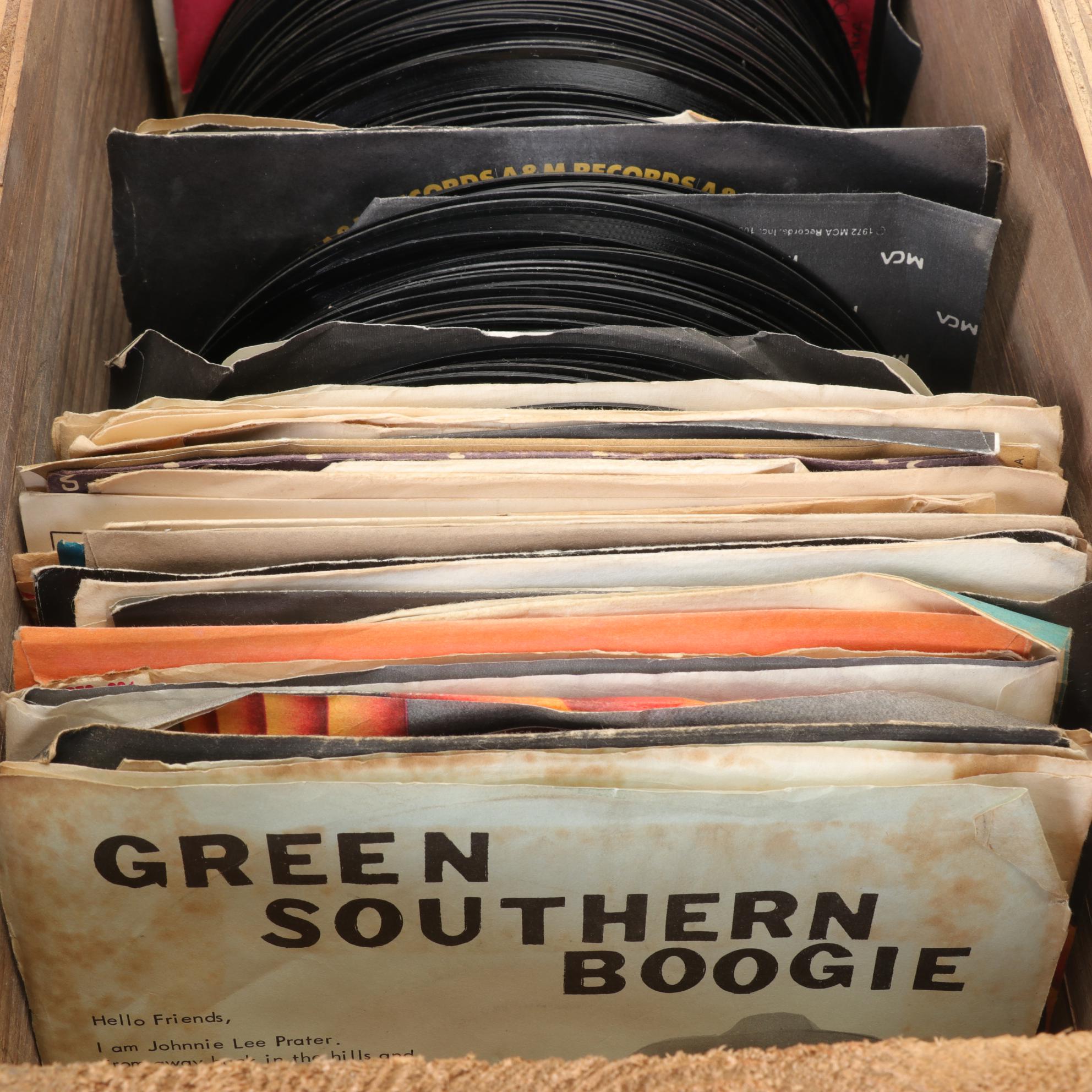 The Beatles, Frank Sinatra, The Rolling Stones, and More 45 RPM Records