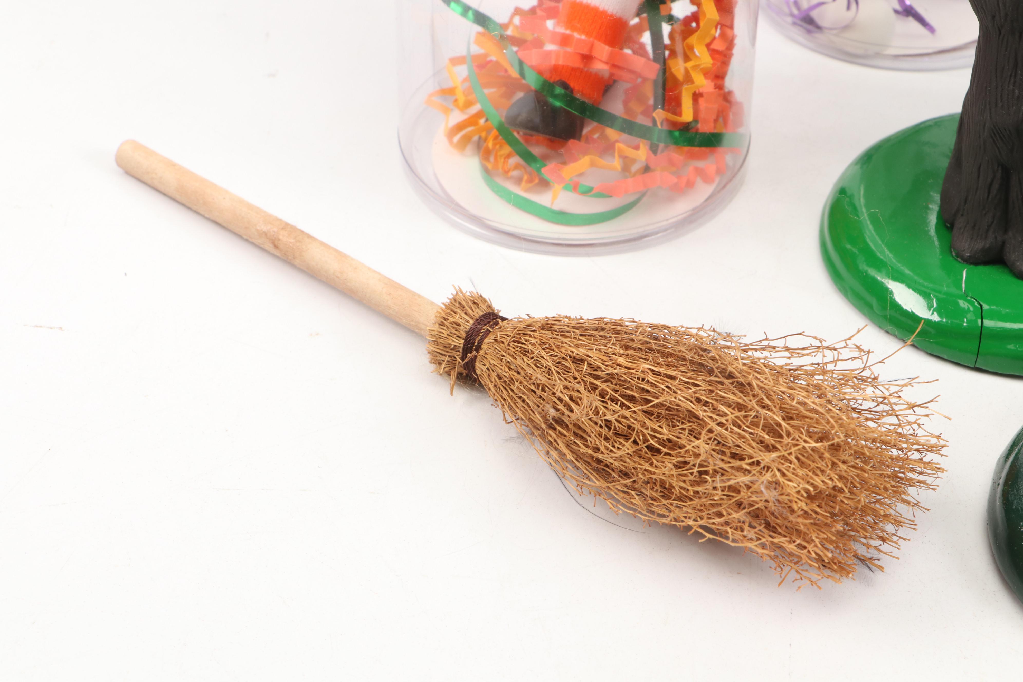 Byers' Choice "Witch with Flowers" and More Halloween Figurines