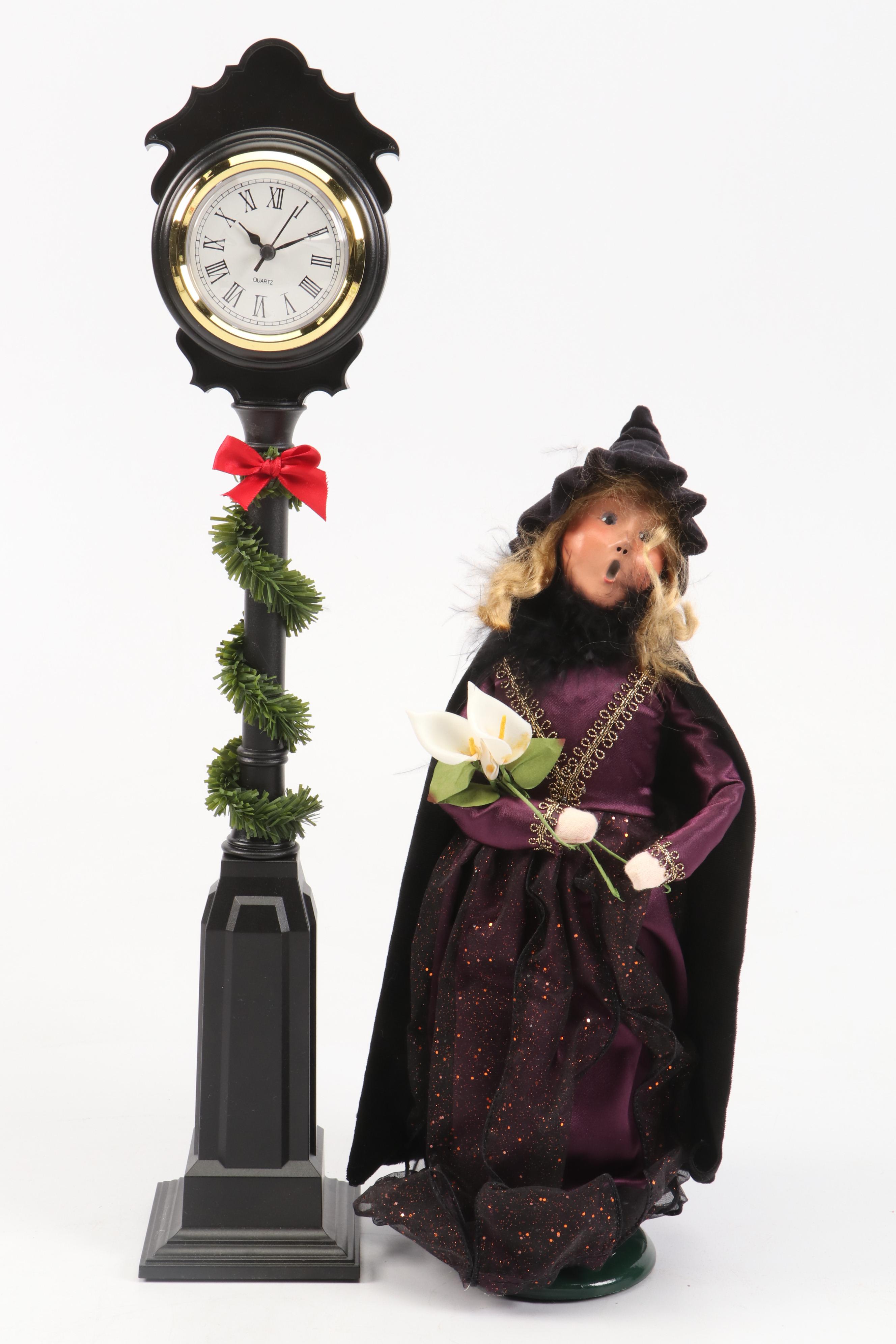 Byers' Choice "Witch with Flowers" and More Halloween Figurines