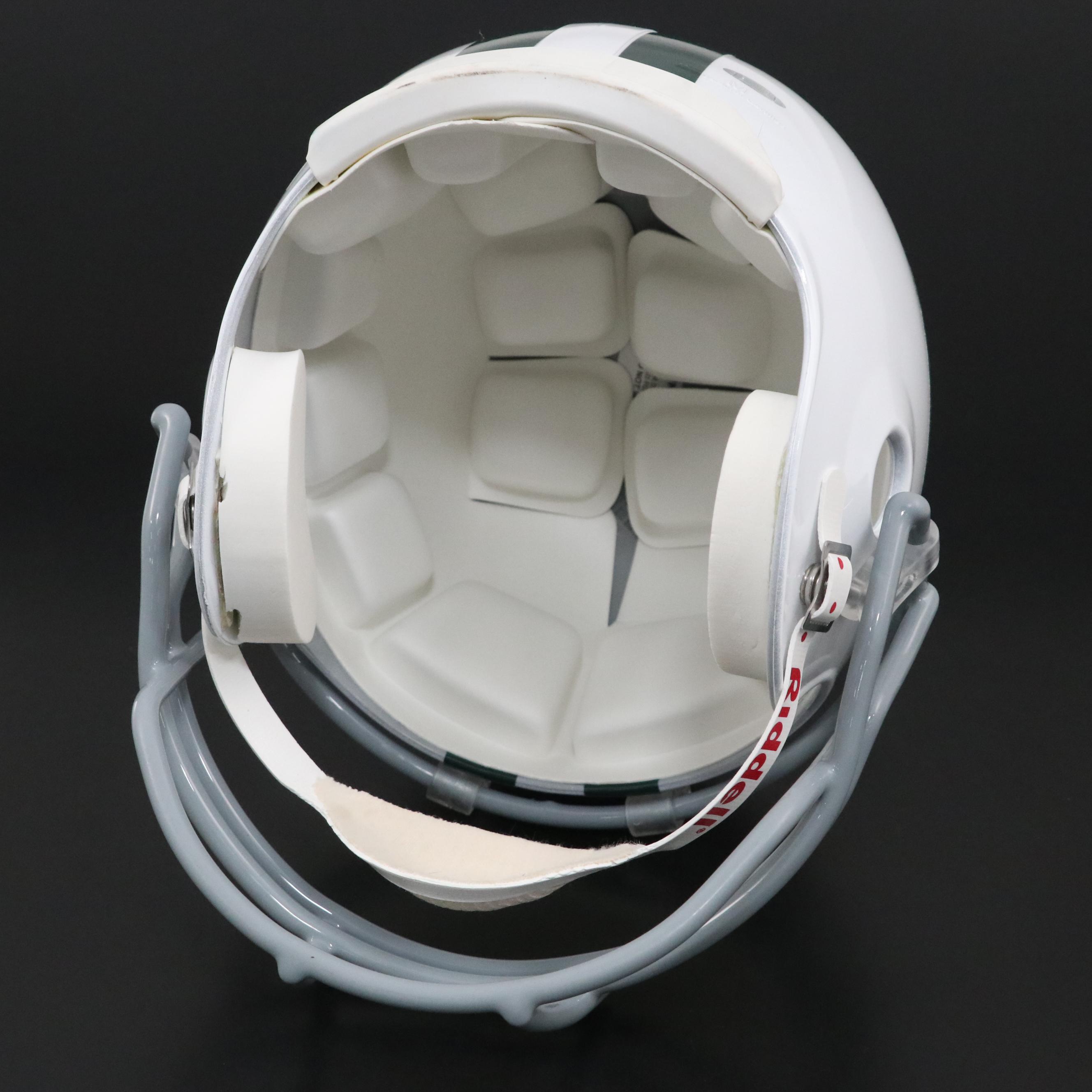 Brett Favre Signed New York Jets Riddell Full-Size Replica Football Helmet